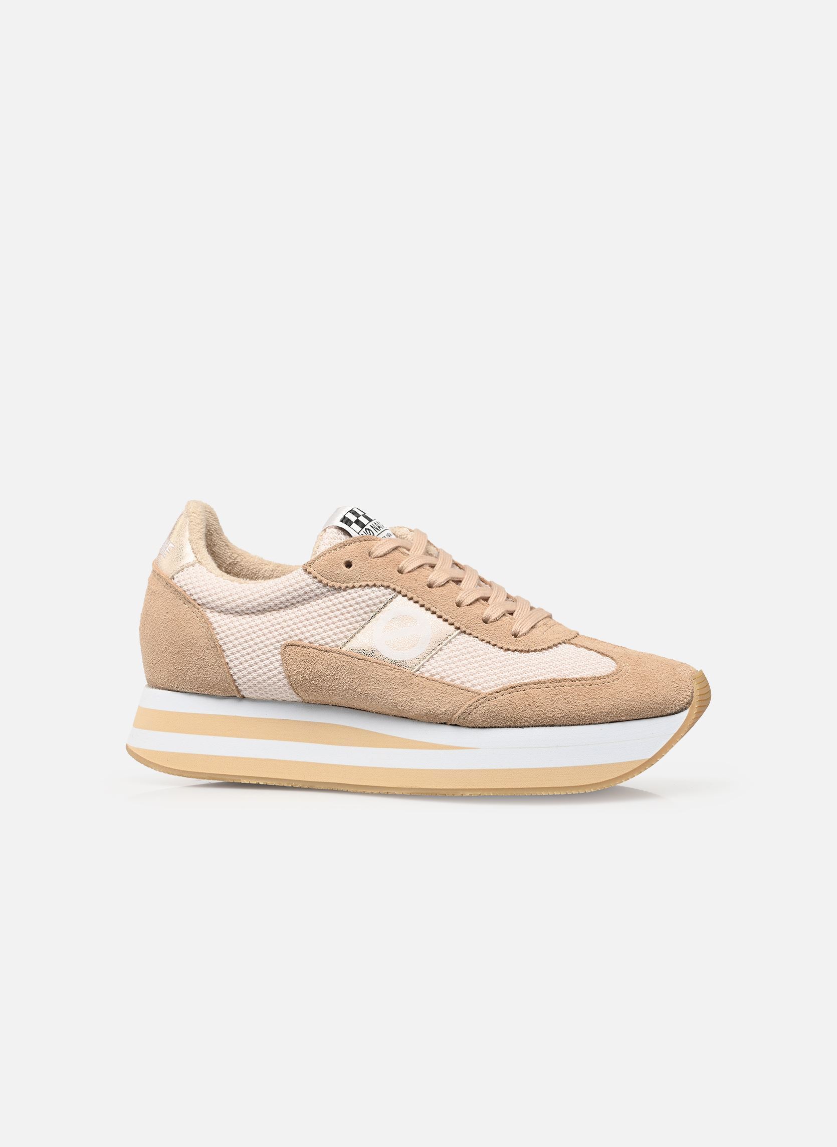 Baskets basses FLEX M JOGGER femme beige No Name Baskets basses FLEX M JOGGER femme beige NUDE/DOVE/MERCURE