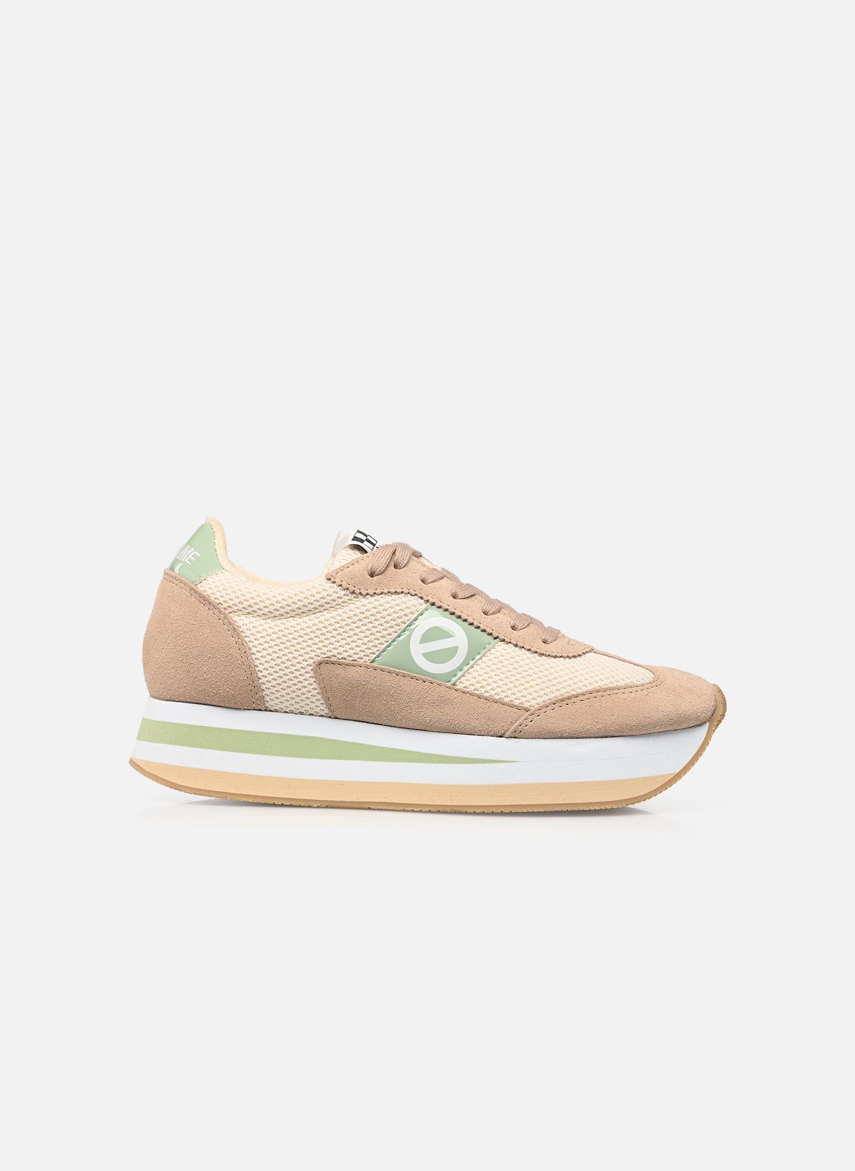 Baskets basses FLEX M JOGGER femme beige No Name Baskets basses FLEX M JOGGER femme beige SKIN/DOVE/JADE
