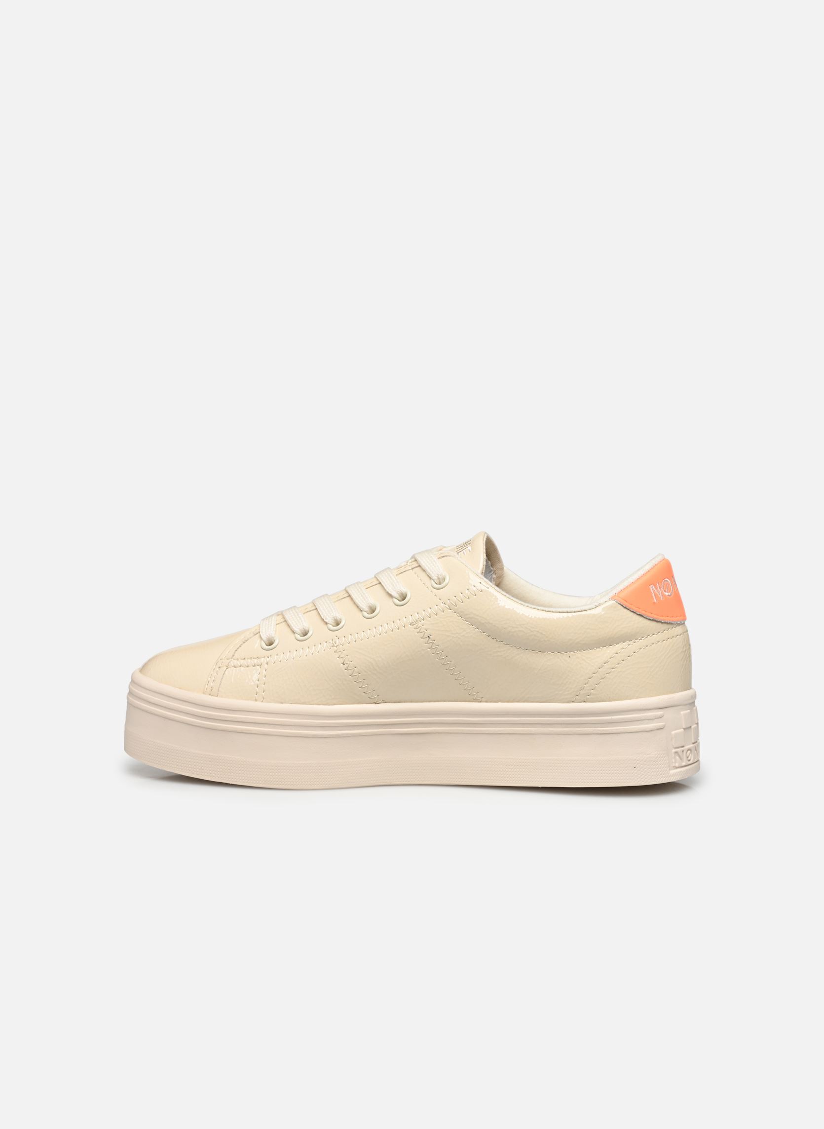 Baskets basses PLATO M SNEAKER femme orange No Name Baskets basses PLATO M SNEAKER femme orange DOVE/FLUO ORANGE