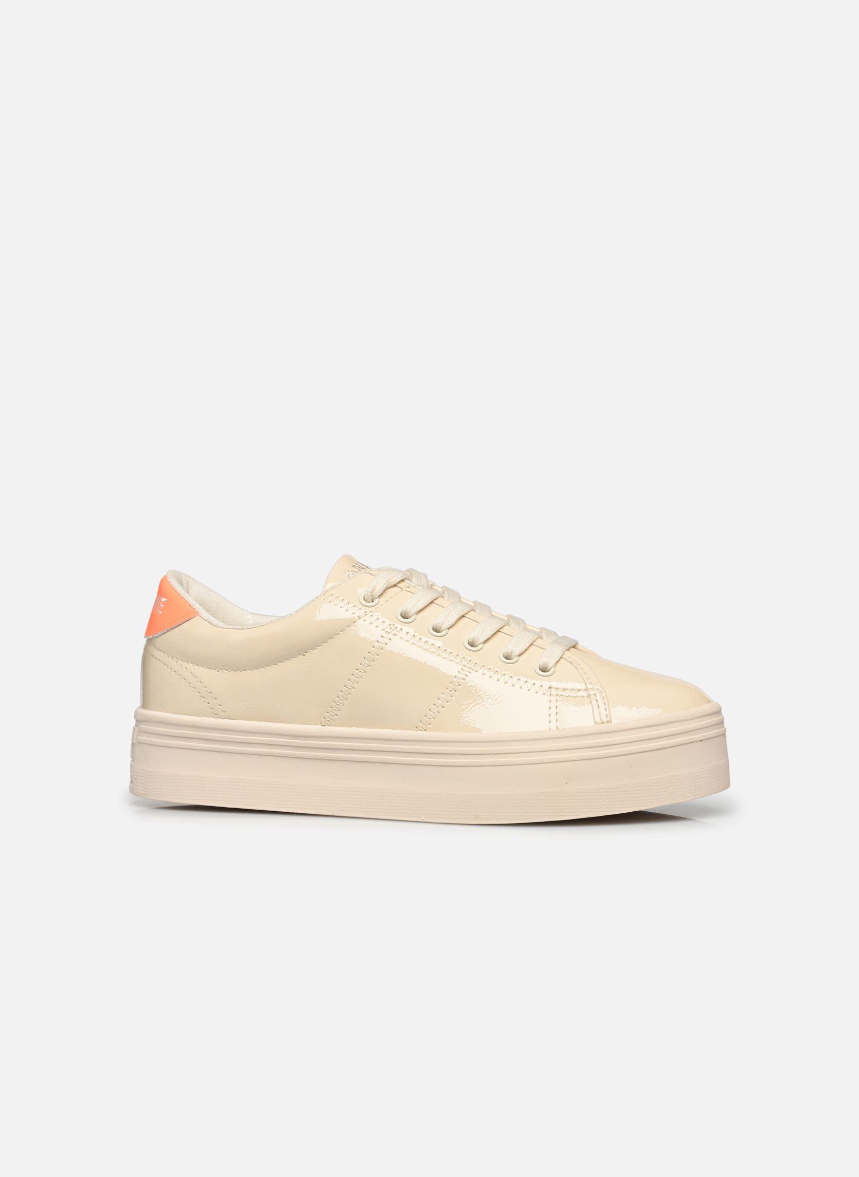 Baskets basses PLATO M SNEAKER femme orange No Name Baskets basses PLATO M SNEAKER femme orange DOVE/FLUO ORANGE