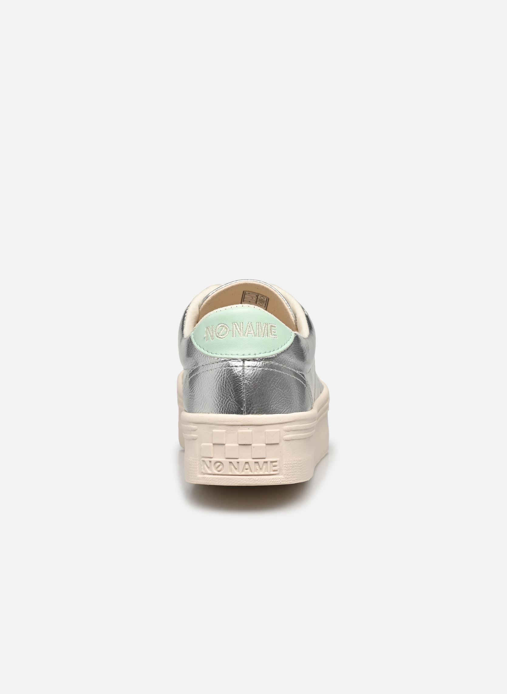 Niedrige Sneaker PLATO M SNEAKER damen silber No Name Niedrige Sneaker PLATO M SNEAKER damen silber SILVER/MINT