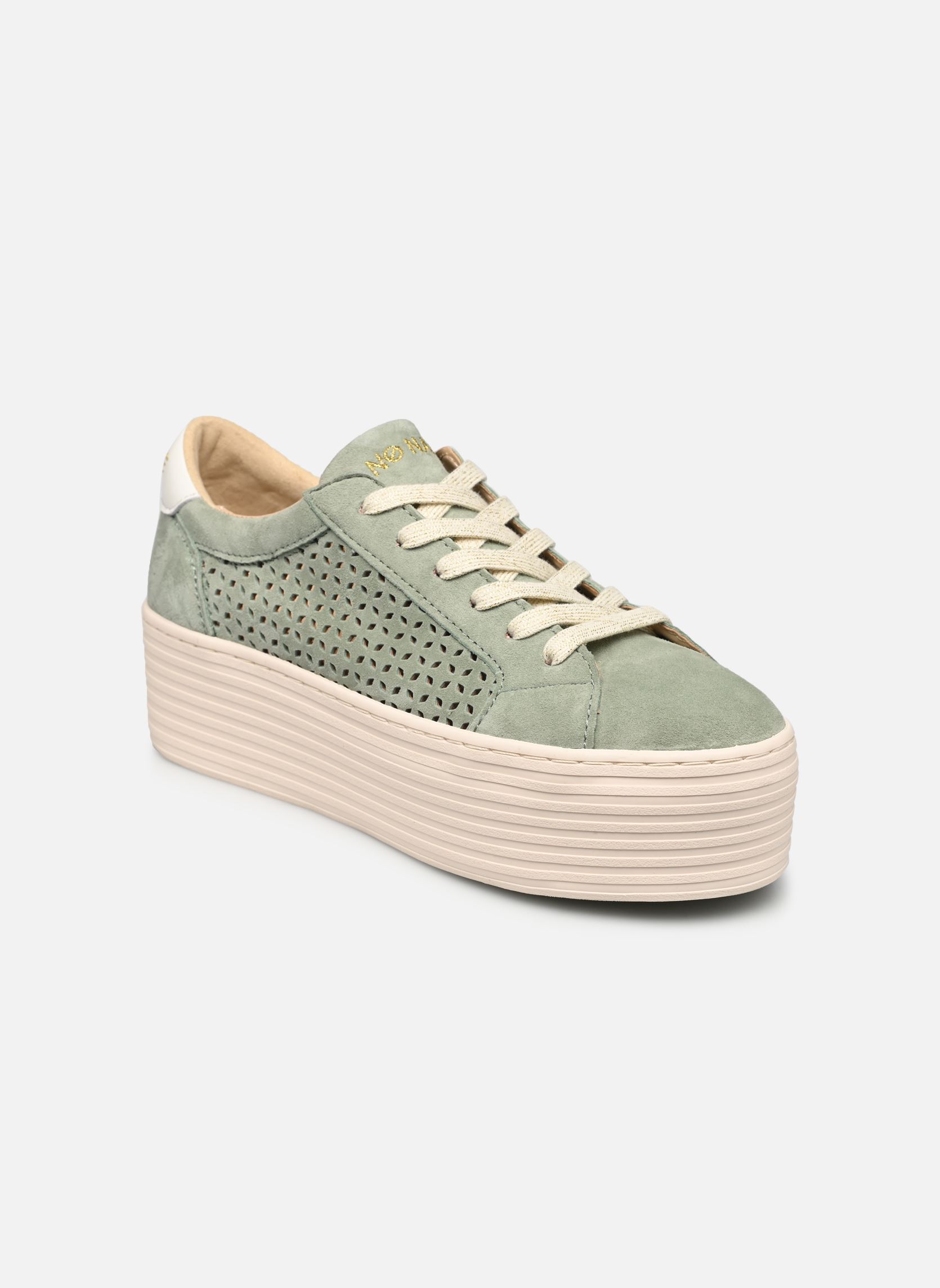 Baskets basses SPICE SNEAKER femme vert No Name Baskets basses SPICE SNEAKER femme vert TILLEUL