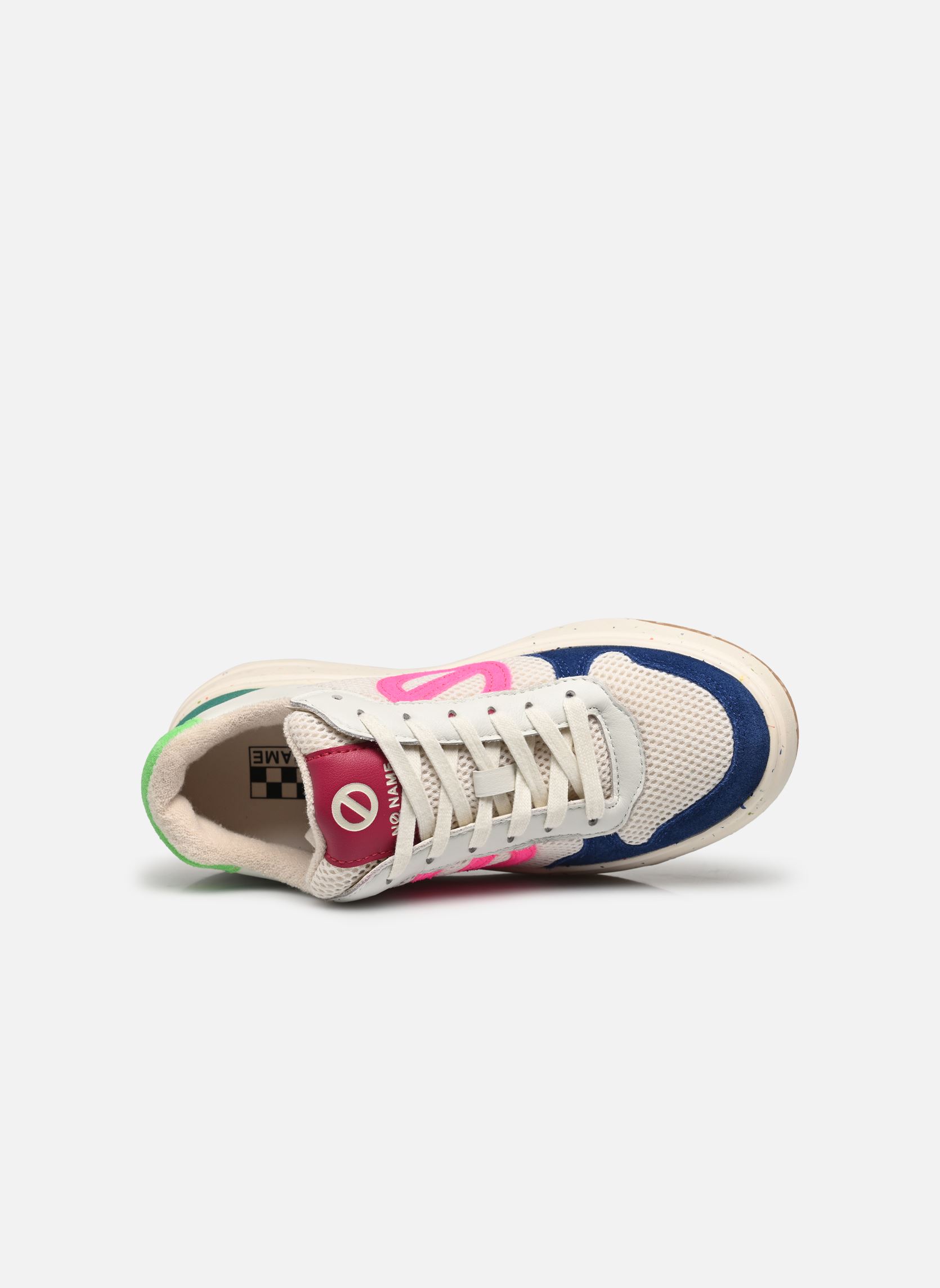Baskets basses BRIDGET SNEAKER femme multicolore No Name Baskets basses BRIDGET SNEAKER femme multicolore BLUE/FLUO PINK/WHITE