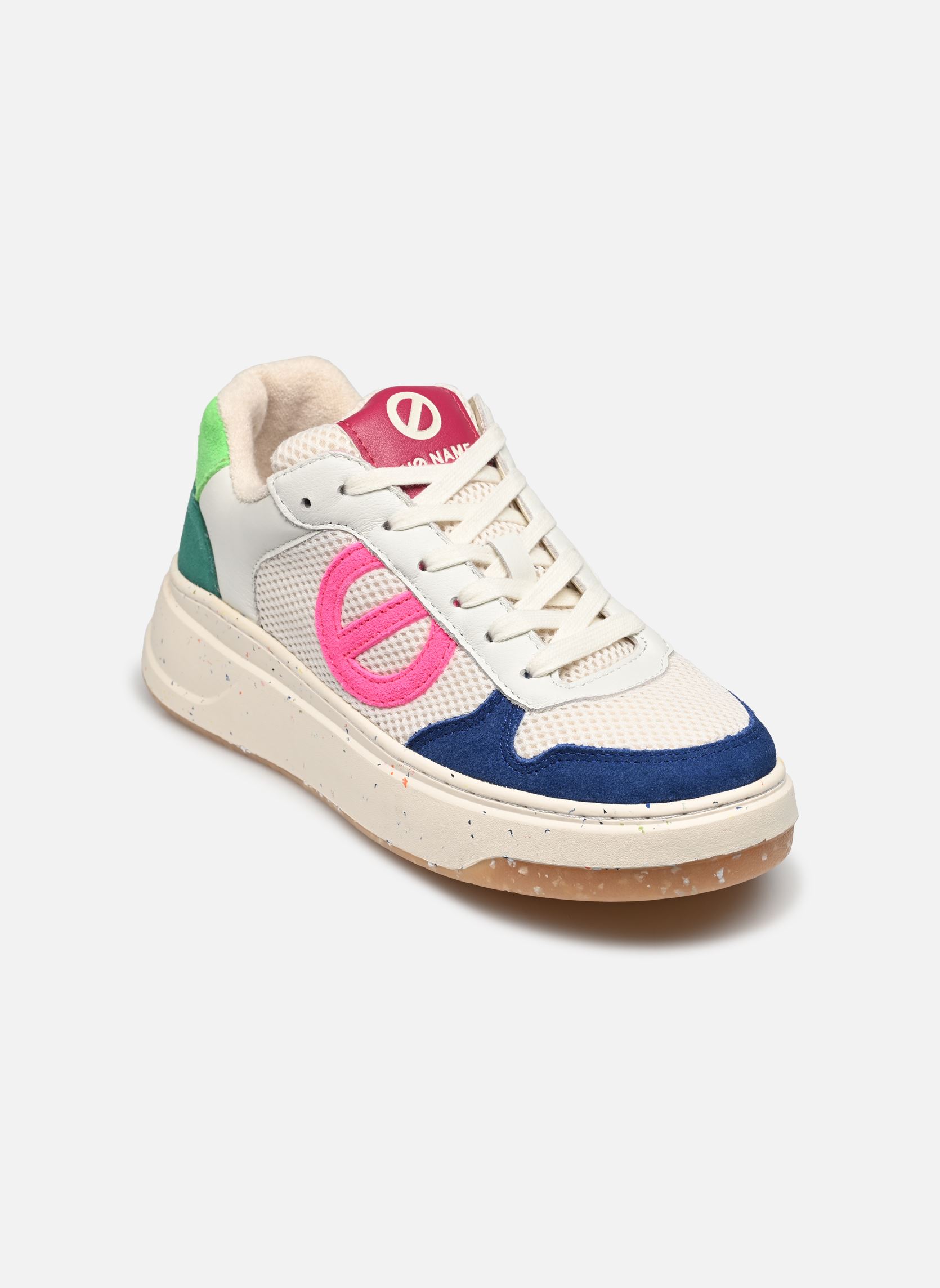 Baskets basses BRIDGET SNEAKER femme multicolore No Name Baskets basses BRIDGET SNEAKER femme multicolore BLUE/FLUO PINK/WHITE