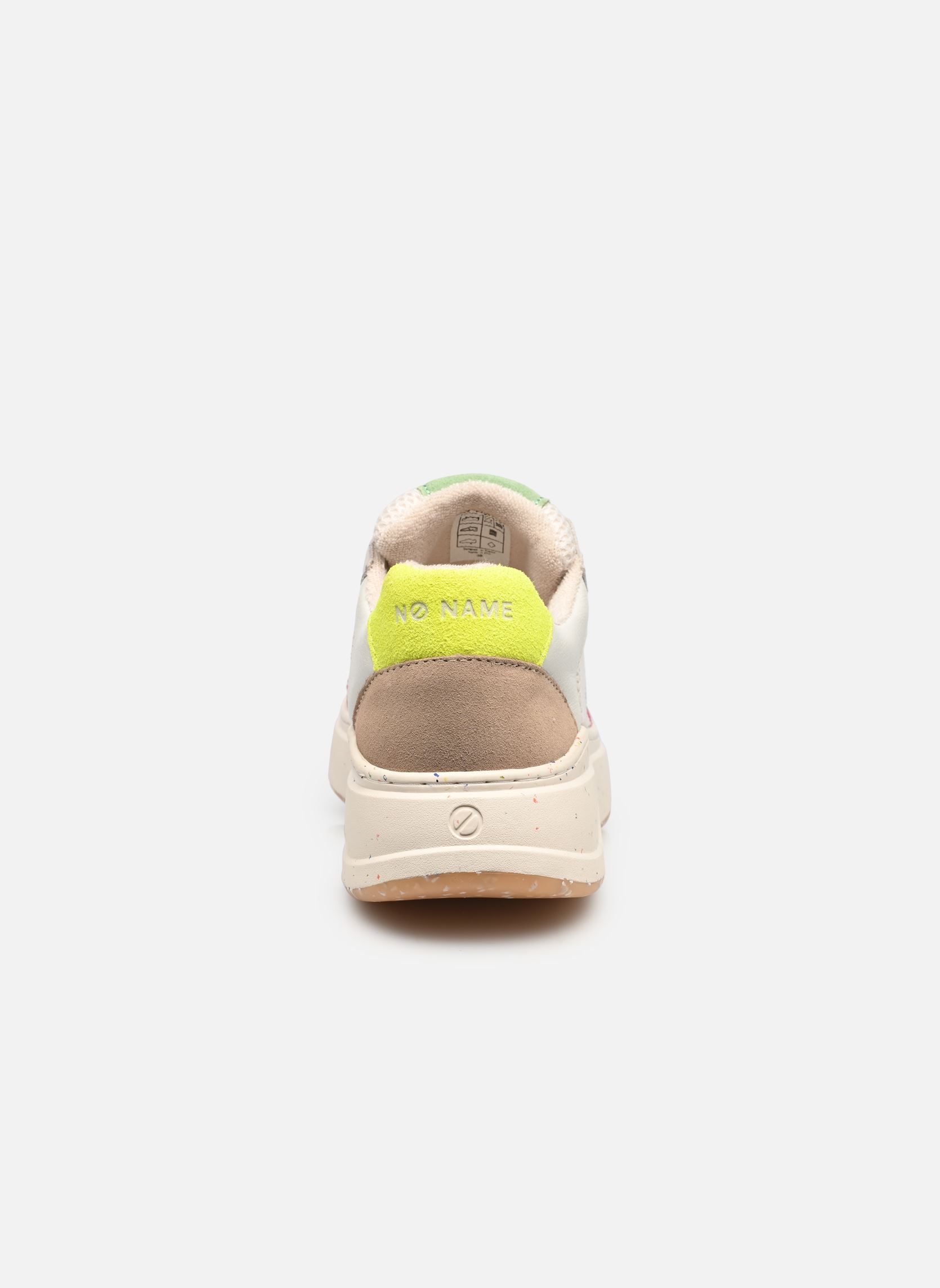 Baskets basses BRIDGET SNEAKER femme multicolore No Name Baskets basses BRIDGET SNEAKER femme multicolore FUXIA/TURQUOISE/WHT