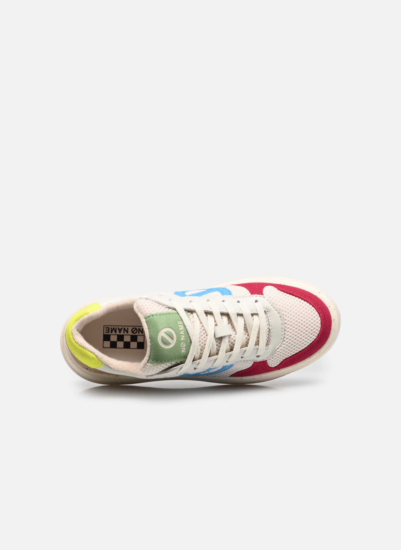Baskets basses BRIDGET SNEAKER femme multicolore No Name Baskets basses BRIDGET SNEAKER femme multicolore FUXIA/TURQUOISE/WHT