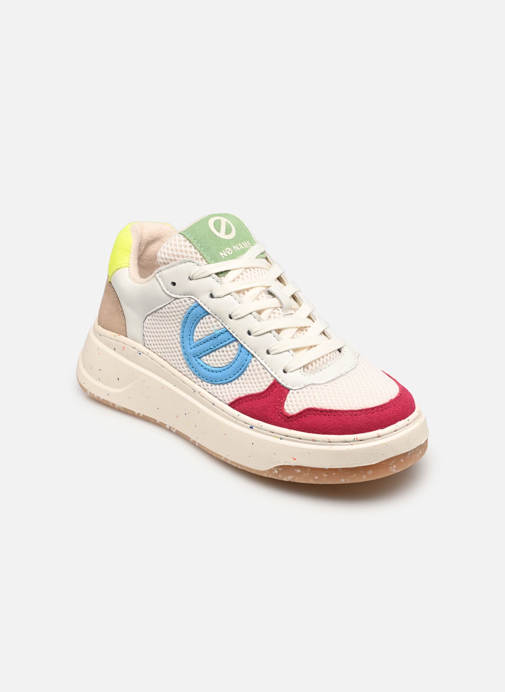 Baskets basses BRIDGET SNEAKER femme multicolore No Name Baskets basses BRIDGET SNEAKER femme multicolore FUXIA/TURQUOISE/WHT