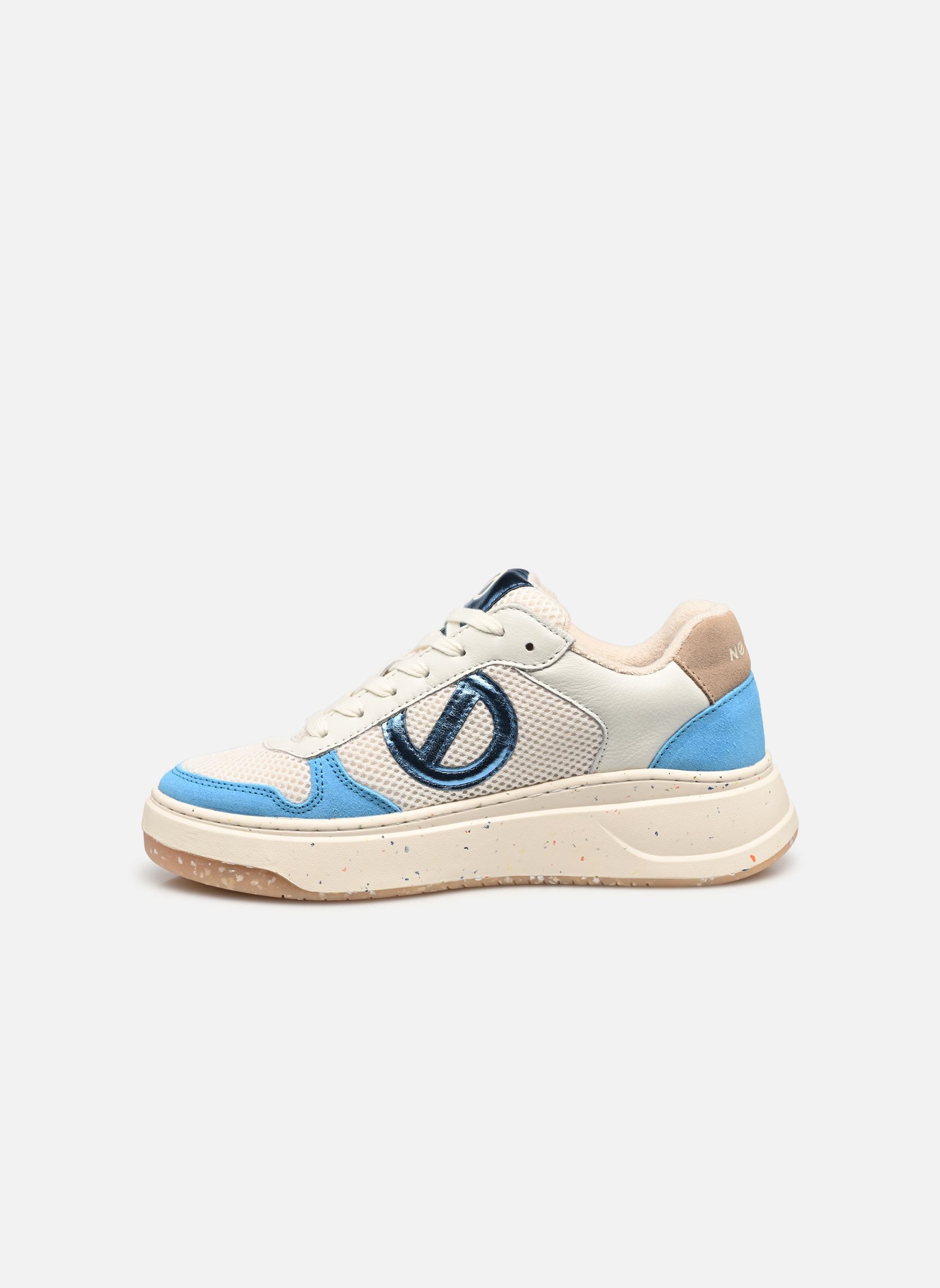 Baskets basses BRIDGET SNEAKER femme multicolore No Name Baskets basses BRIDGET SNEAKER femme multicolore TURQUOISE/BLUE/WHITE