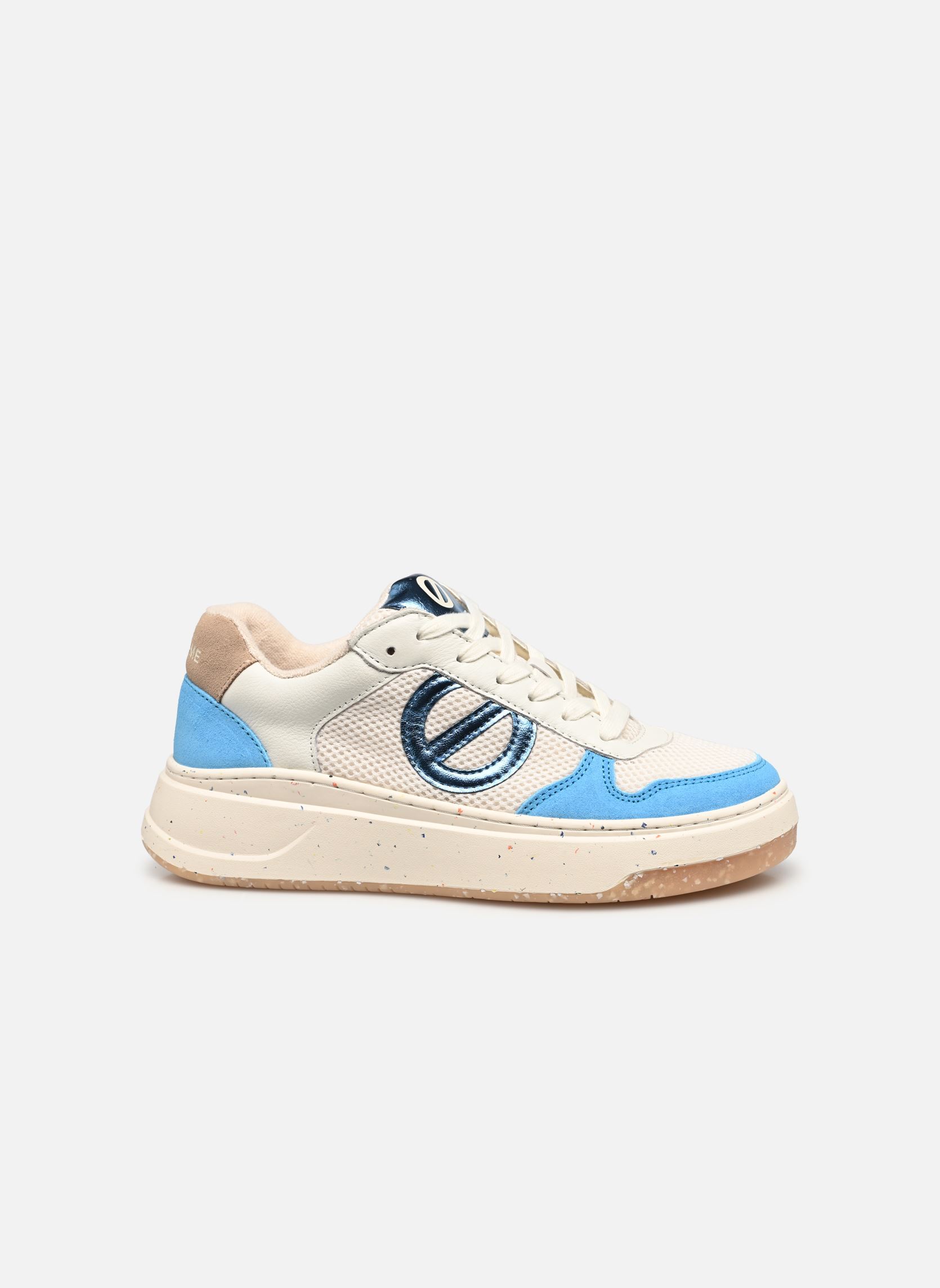 Baskets basses BRIDGET SNEAKER femme multicolore No Name Baskets basses BRIDGET SNEAKER femme multicolore TURQUOISE/BLUE/WHITE