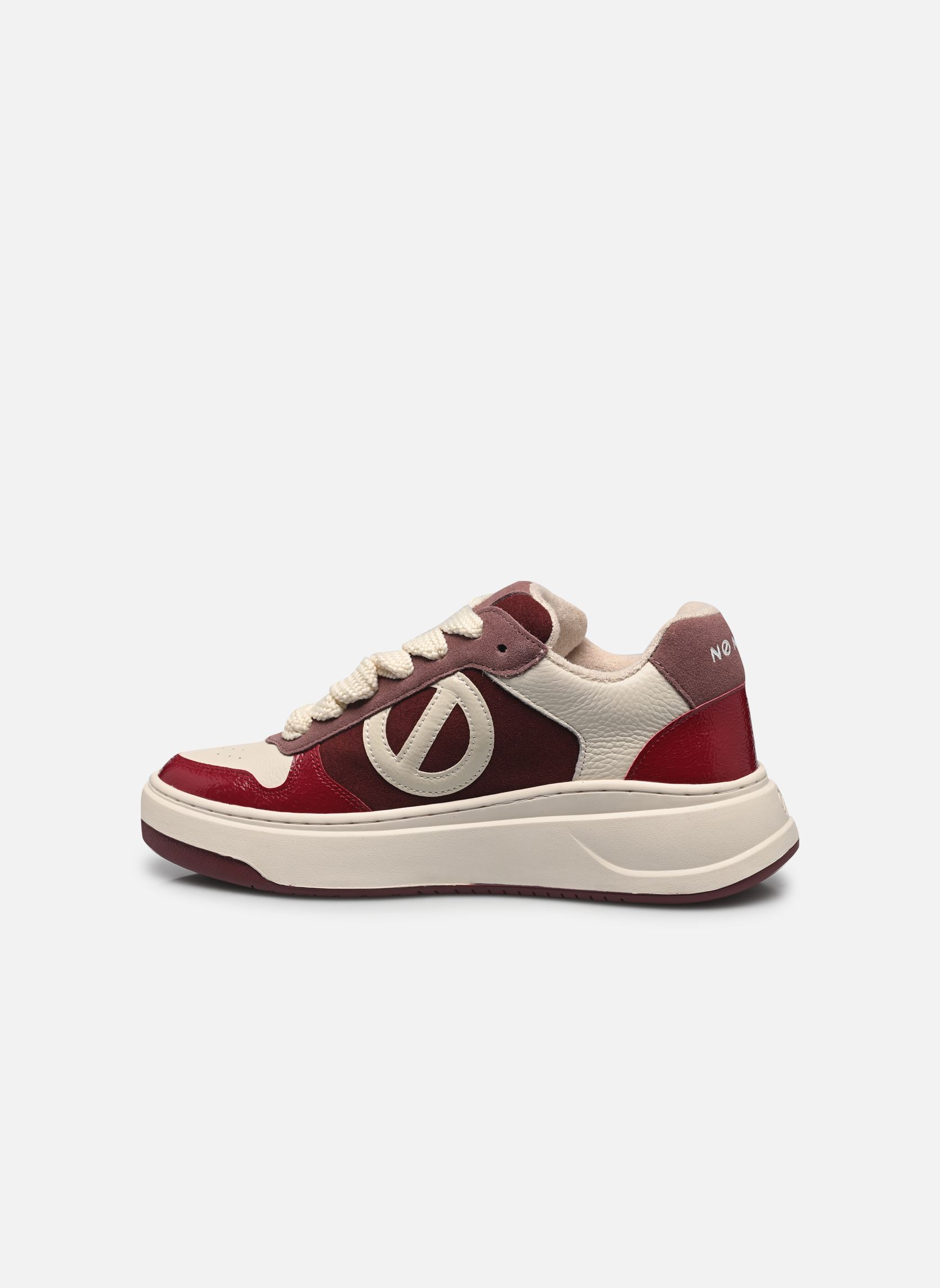 Niedrige Sneaker BRIDGET SNEAKER damen bordeaux No Name Niedrige Sneaker BRIDGET SNEAKER damen bordeaux BURGUNDYDOVEBURG.