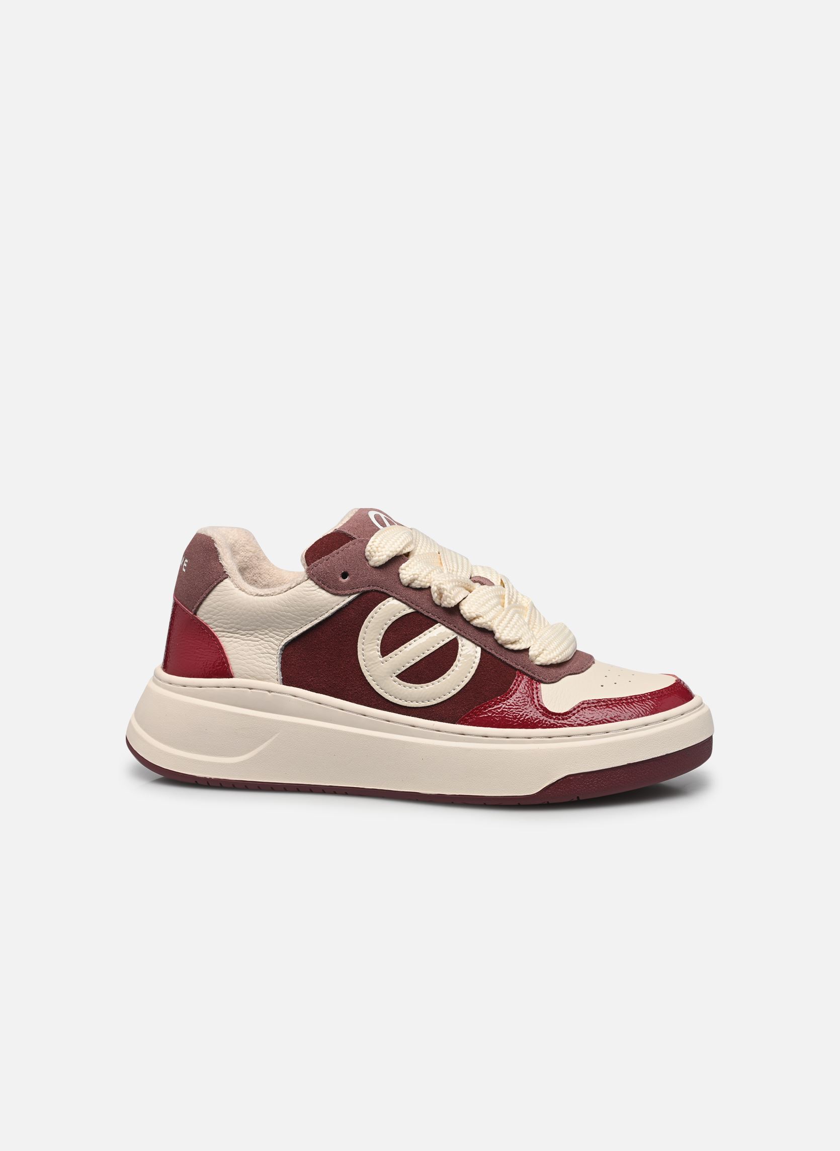 Niedrige Sneaker BRIDGET SNEAKER damen bordeaux No Name Niedrige Sneaker BRIDGET SNEAKER damen bordeaux BURGUNDYDOVEBURG.