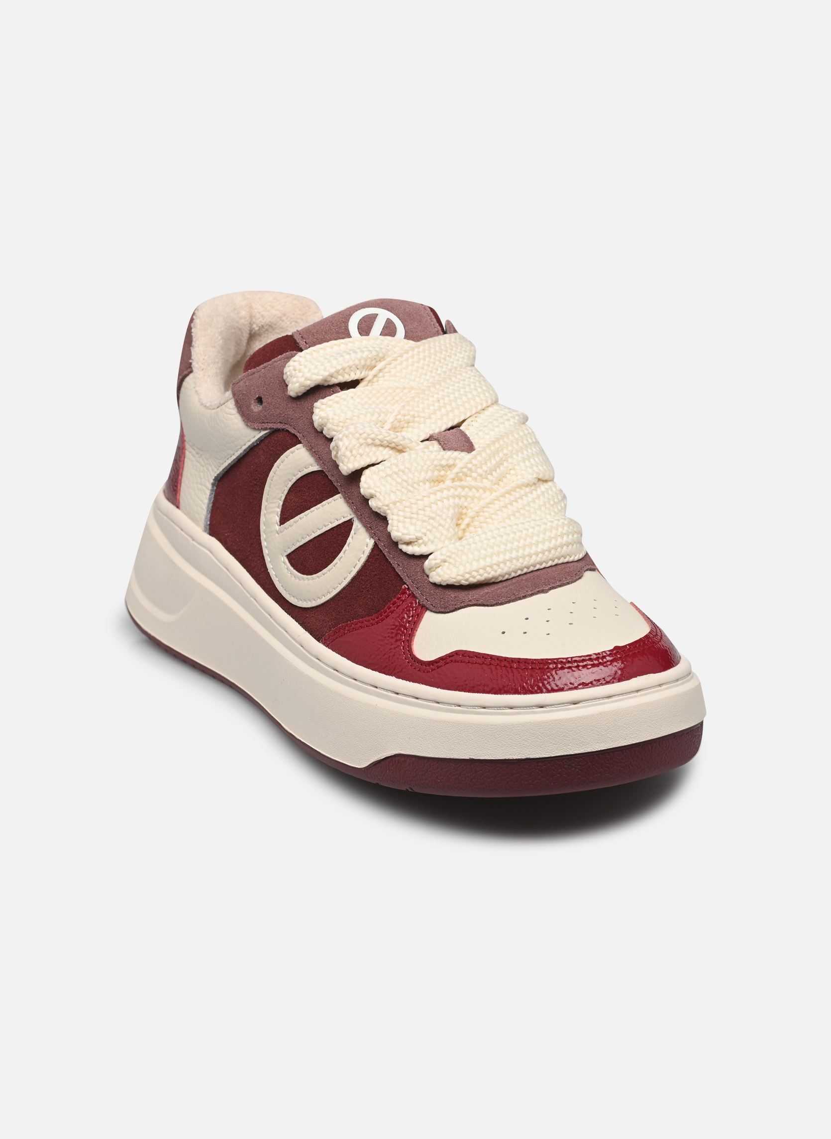 Niedrige Sneaker BRIDGET SNEAKER damen bordeaux No Name Niedrige Sneaker BRIDGET SNEAKER damen bordeaux BURGUNDYDOVEBURG.