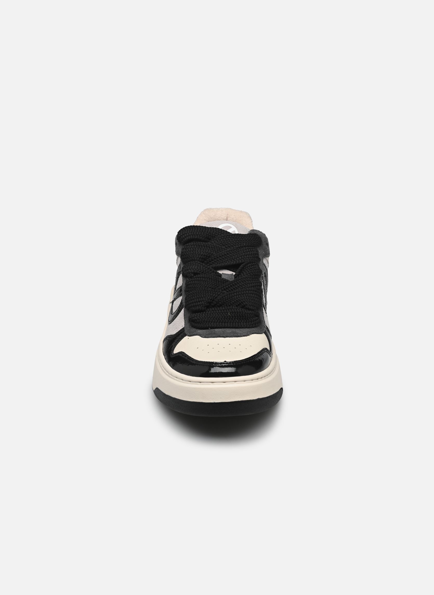 Niedrige Sneaker BRIDGET SNEAKER damen grau No Name Niedrige Sneaker BRIDGET SNEAKER damen grau L.GREYDOVEBLACK