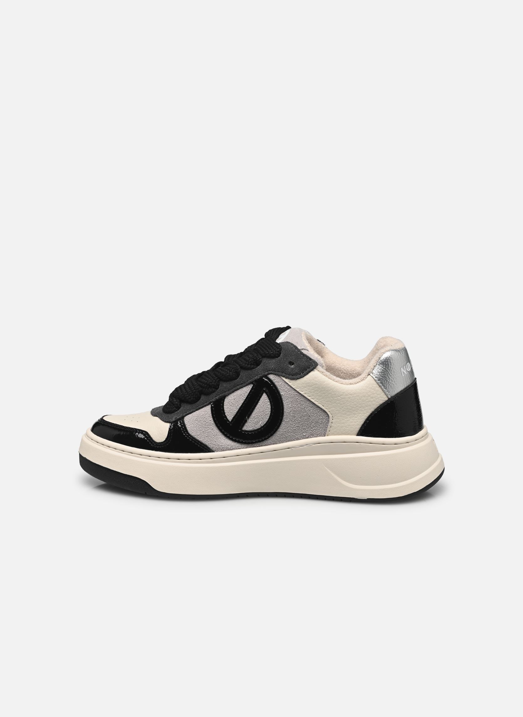 Niedrige Sneaker BRIDGET SNEAKER damen grau No Name Niedrige Sneaker BRIDGET SNEAKER damen grau L.GREYDOVEBLACK