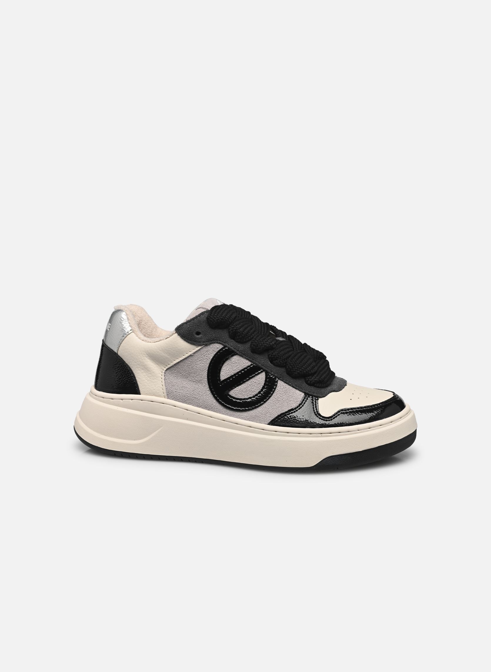 Niedrige Sneaker BRIDGET SNEAKER damen grau No Name Niedrige Sneaker BRIDGET SNEAKER damen grau L.GREYDOVEBLACK