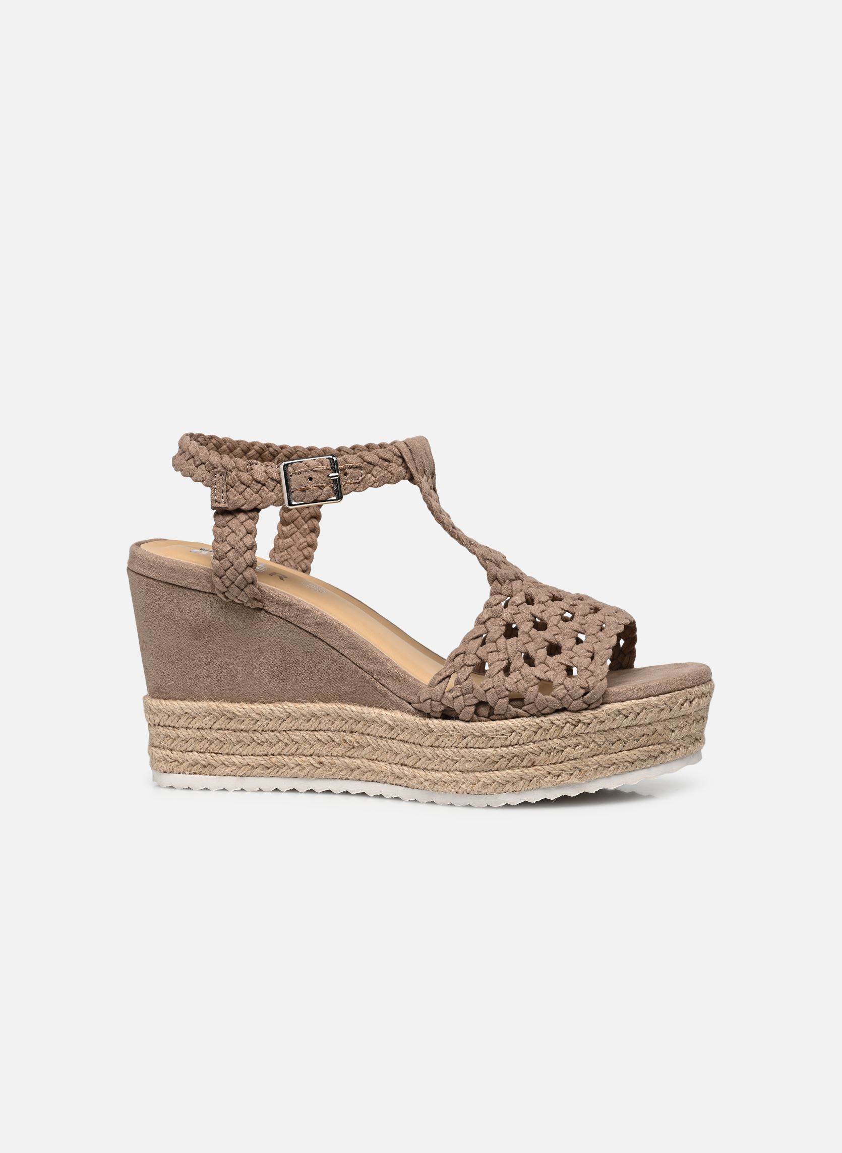Sandali con zeppa e plateau 195034F2T donna beige Bullboxer Sandali con zeppa e plateau 195034F2T donna beige Natural