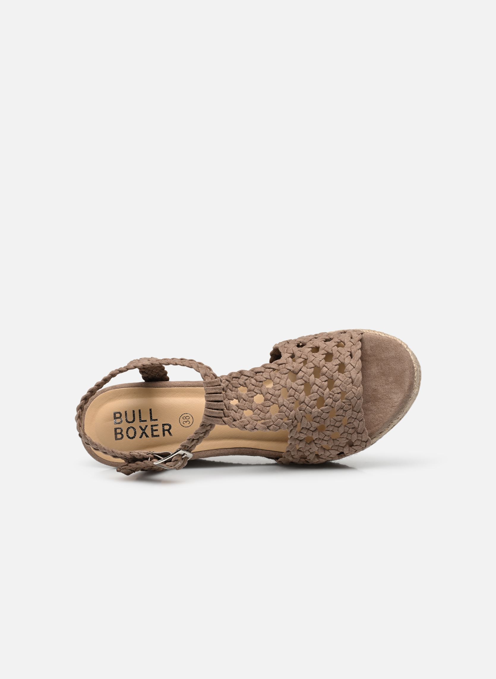 Sandali con zeppa e plateau 195034F2T donna beige Bullboxer Sandali con zeppa e plateau 195034F2T donna beige Natural