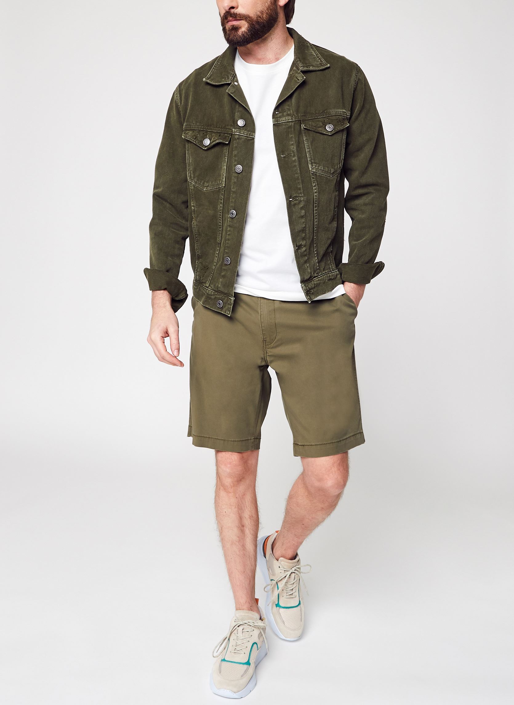 Shorts XX CHINO TAPER SHORT II herren grün Levi's Shorts XX CHINO TAPER SHORT II herren grün BUNKER OLIVE LTWT MSTWILL