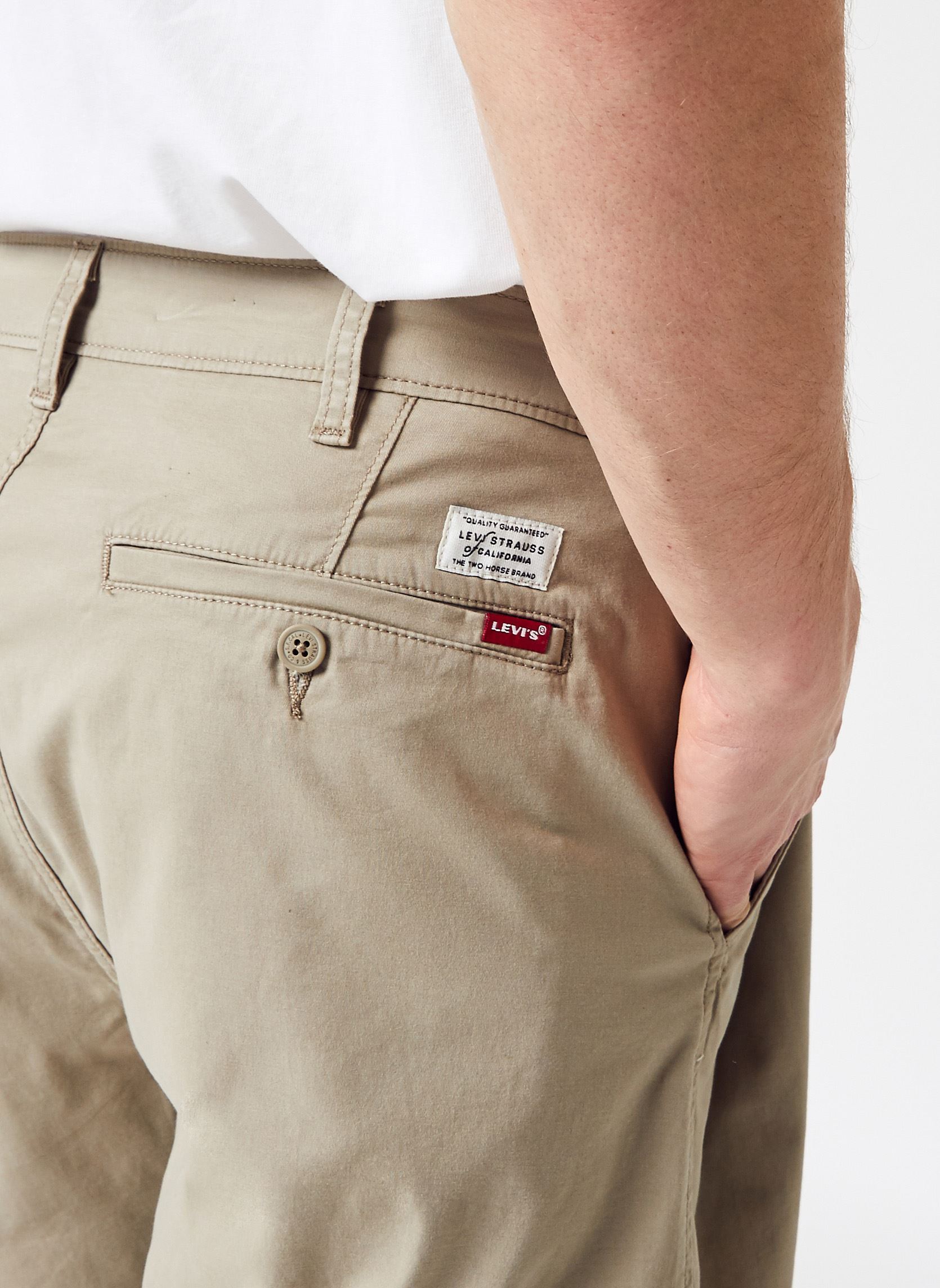 Shorts XX CHINO TAPER SHORT II homme beige Levi's Shorts XX CHINO TAPER SHORT II homme beige True Chino Lt Wt Mic