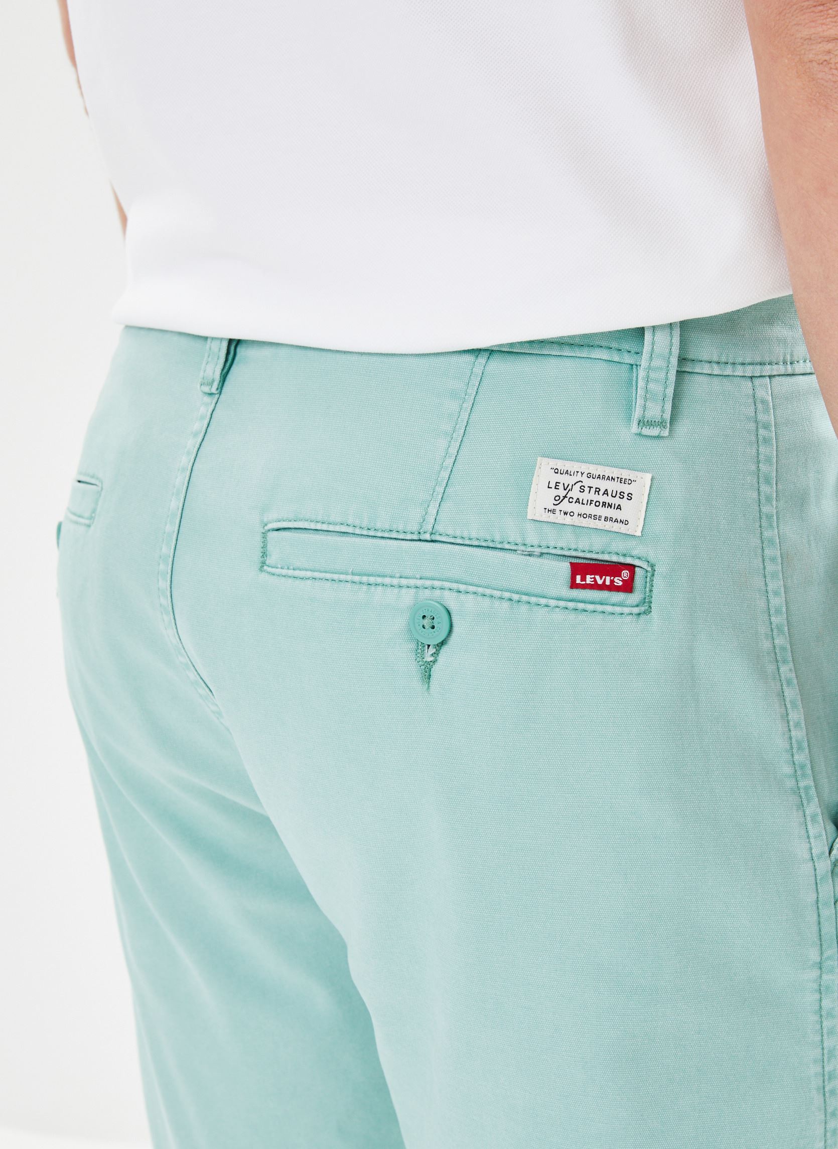 Shorts XX CHINO TAPER SHORT II heren groen Levi's Shorts XX CHINO TAPER SHORT II heren groen Feldspar