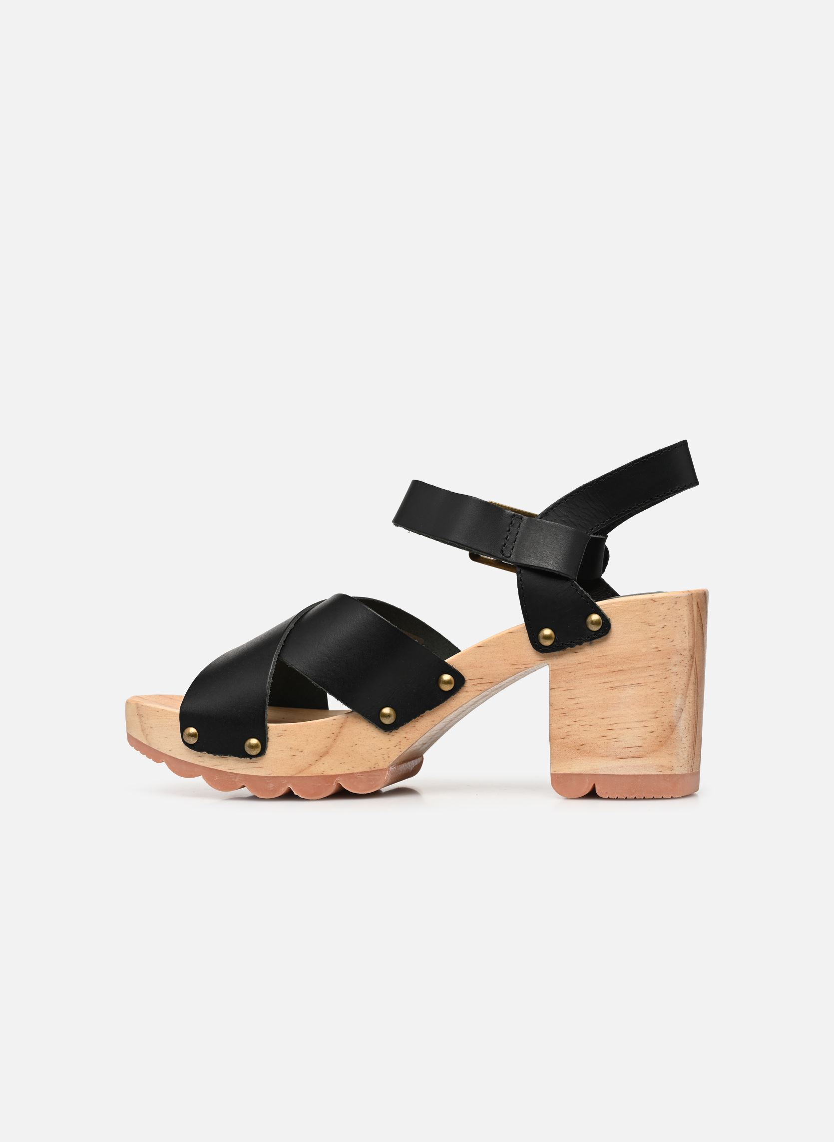 Keil- und Plateausandalen KICK WISE damen schwarz Kickers Keil- und Plateausandalen KICK WISE damen schwarz Noir