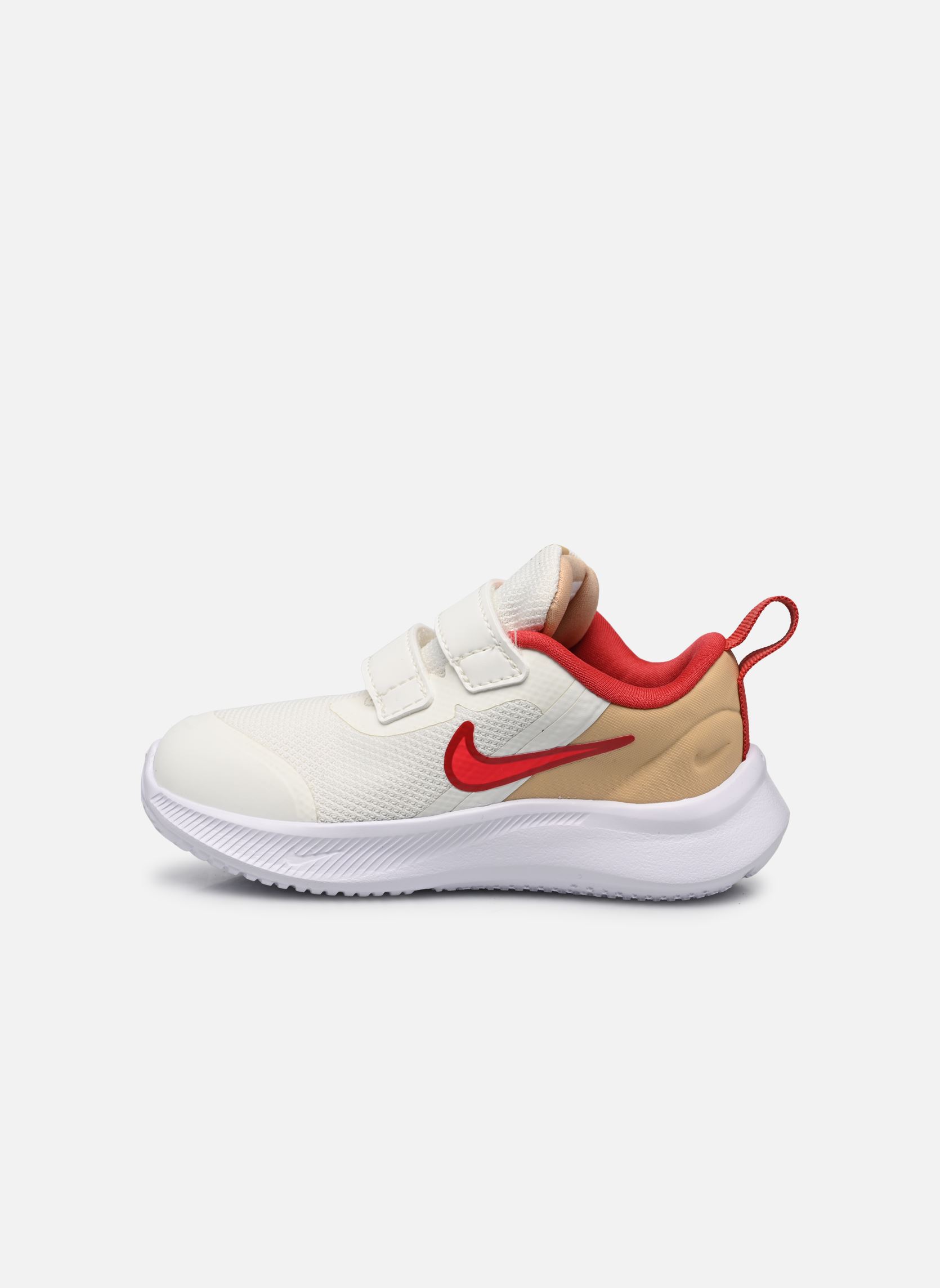 Sportschoenen Nike Star Runner 3 (Tdv) beige Nike Sportschoenen Nike Star Runner 3 (Tdv) beige Sail/Bright Crimson-Sesame-Red