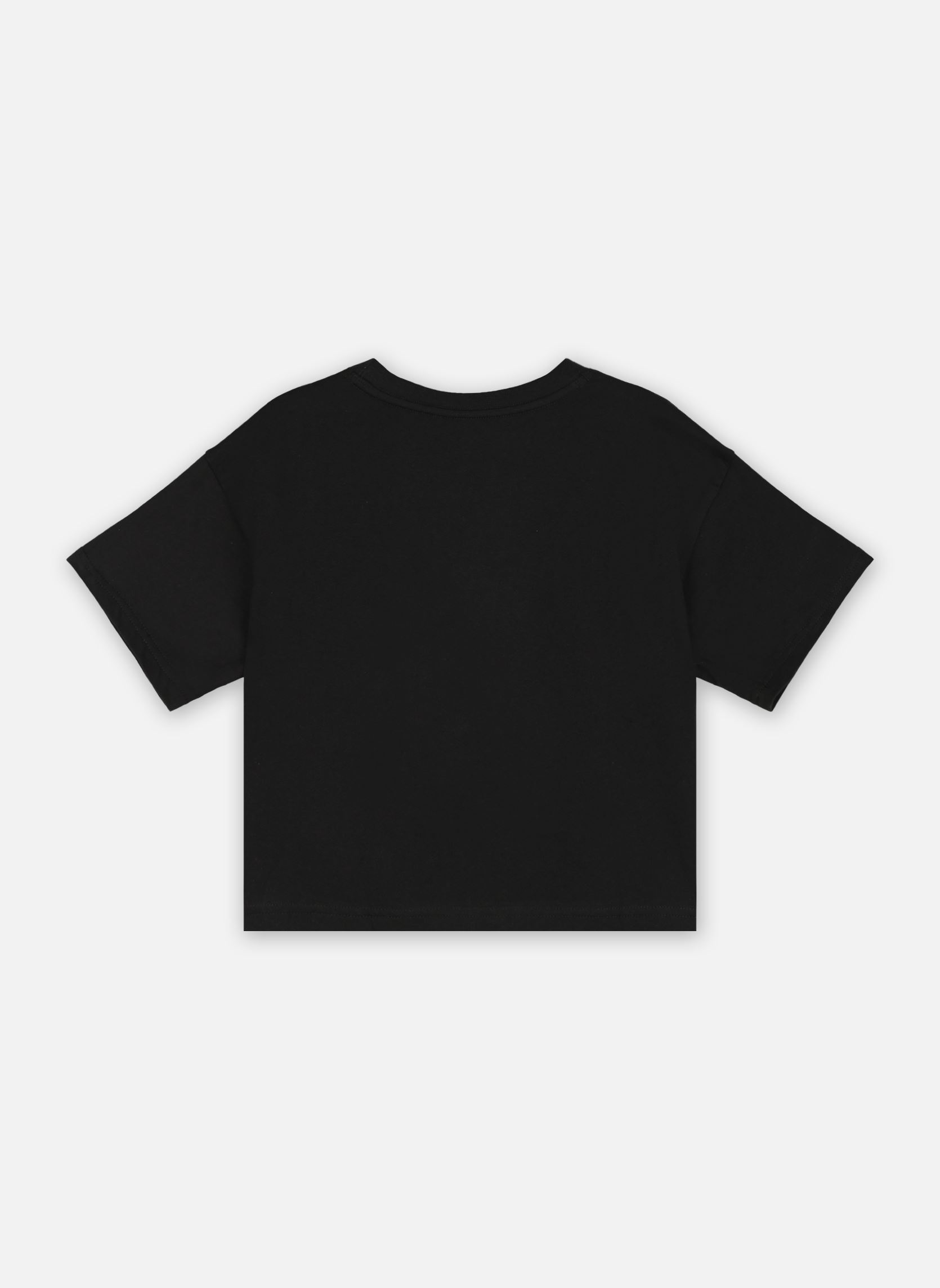 Tee-shirts Signature Chuck Patch Boxy Tee fille noir Converse Apparel Tee-shirts Signature Chuck Patch Boxy Tee fille noir Black