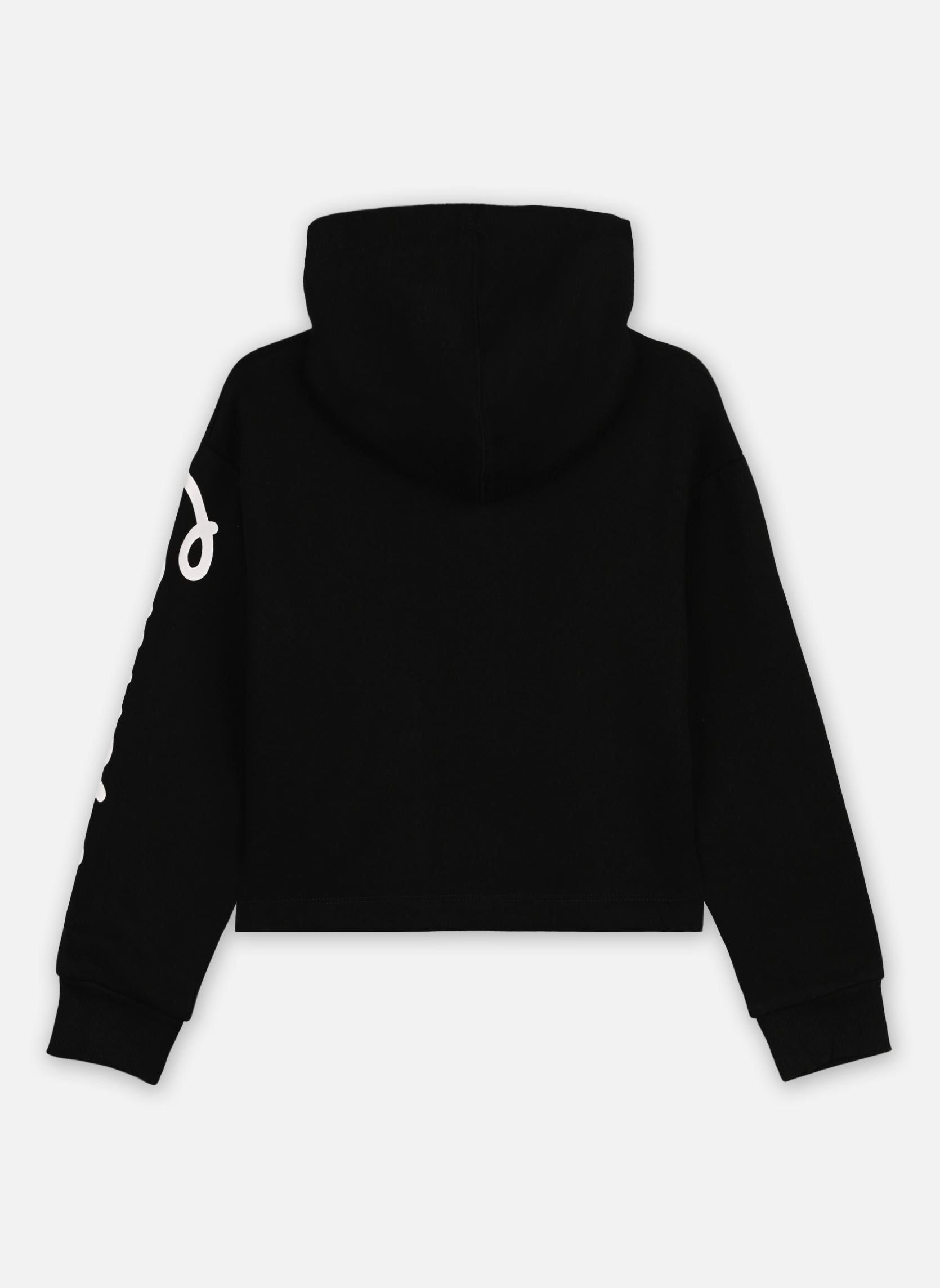 Kapuzenpullover Chuck Patch Croppedhoodie mädchen schwarz Converse Apparel Kapuzenpullover Chuck Patch Croppedhoodie mädchen schwarz BLACK