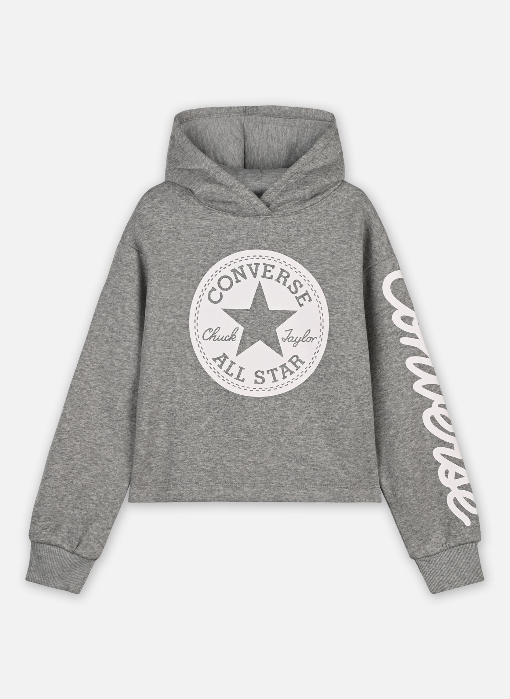 Vêtements Converse Apparel Chuck Patch Croppedhoodie pour Accessoires - vue 2