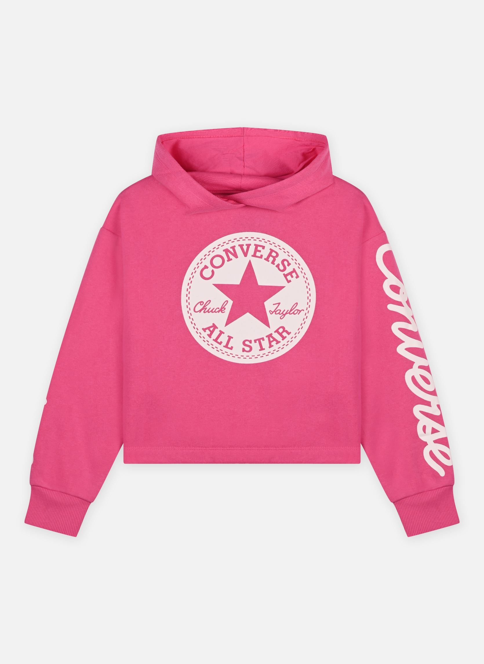 Vêtements Converse Apparel Chuck Patch Croppedhoodie pour Accessoires
