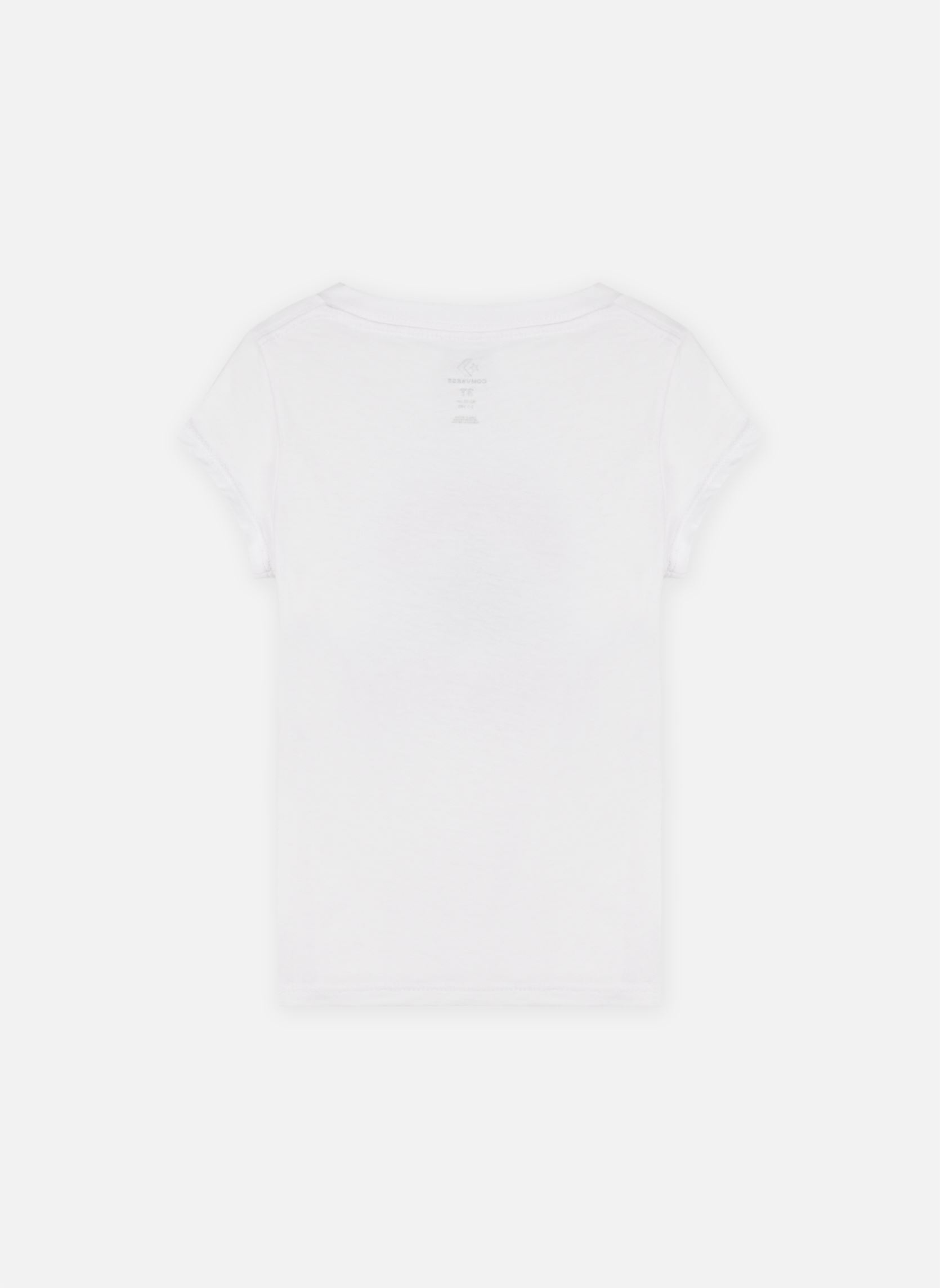 T-Shirts Cnvg Timeless Chuck Patch Tee mädchen weiß Converse Apparel T-Shirts Cnvg Timeless Chuck Patch Tee mädchen weiß WHITE