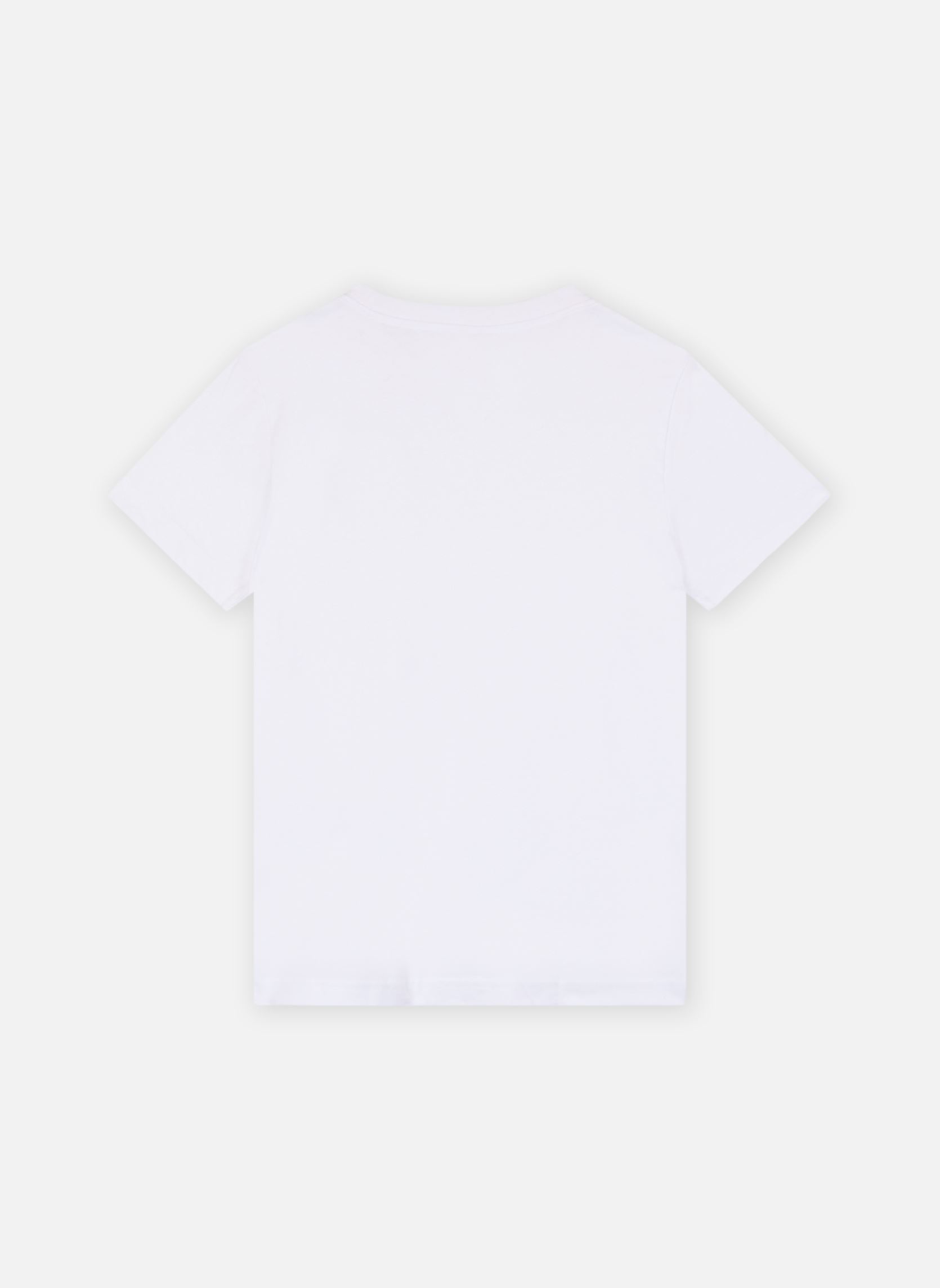 Tee-shirts Cnvb Ss Printed Ctp Tee garçon blanc Converse Apparel Tee-shirts Cnvb Ss Printed Ctp Tee garçon blanc White