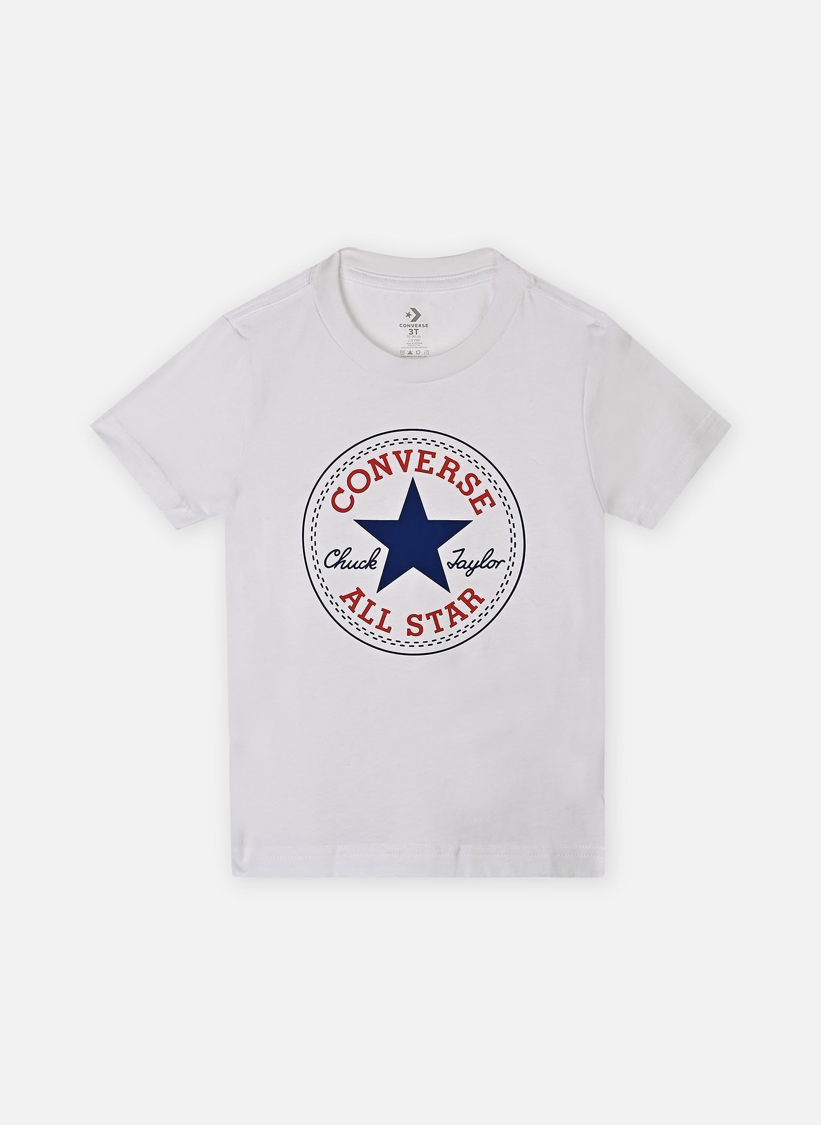 T shirt enfant Converse CORE CHUCK PATCH TEE - vue 4