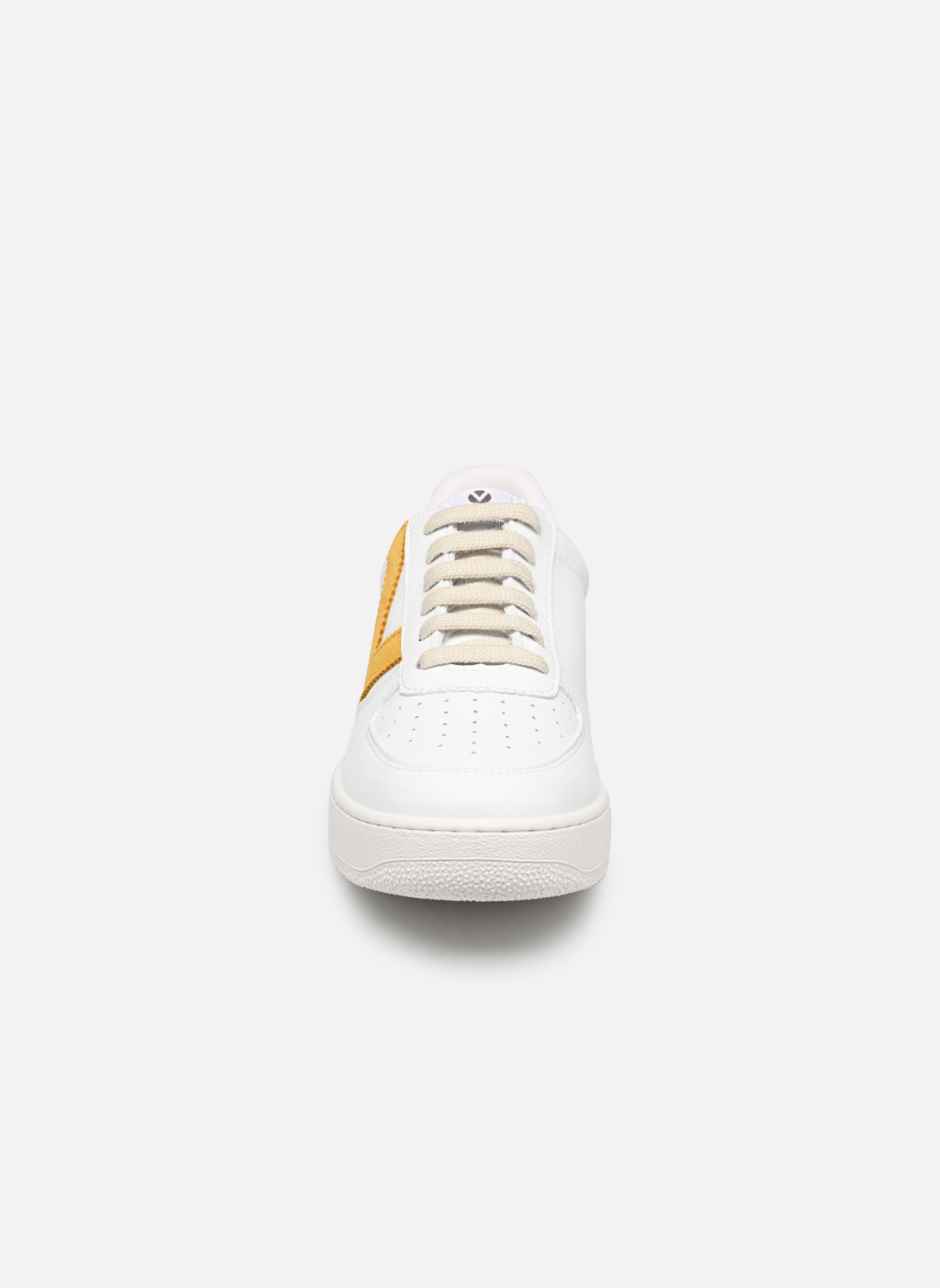 Niedrige Sneaker Madrid Efecto Piel & Serraje W damen weiß Victoria Niedrige Sneaker Madrid Efecto Piel & Serraje W damen weiß MOSTAZA