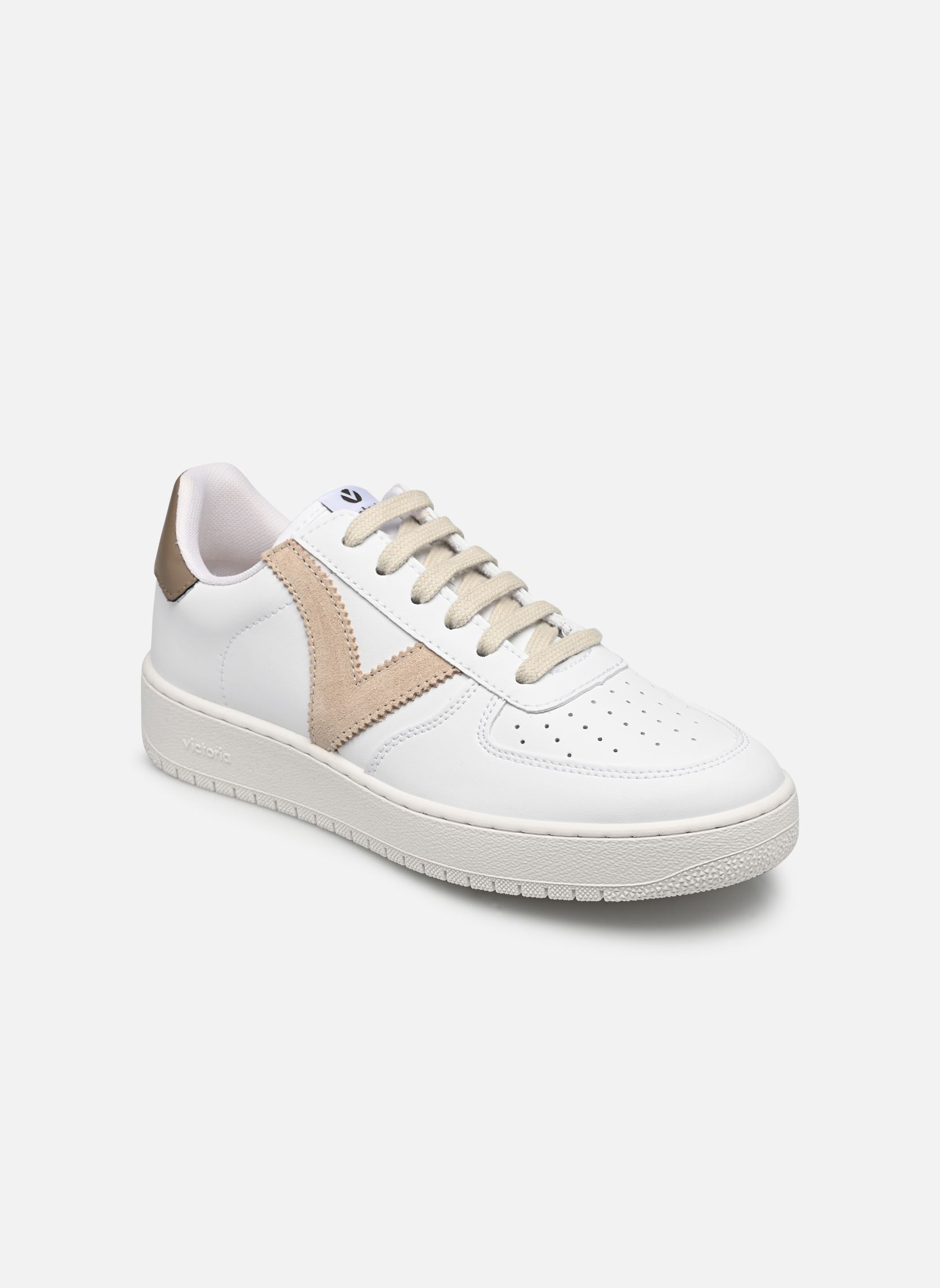 Baskets basses Madrid Efecto Piel & Serraje W femme blanc Victoria Baskets basses Madrid Efecto Piel & Serraje W femme blanc TAUPE