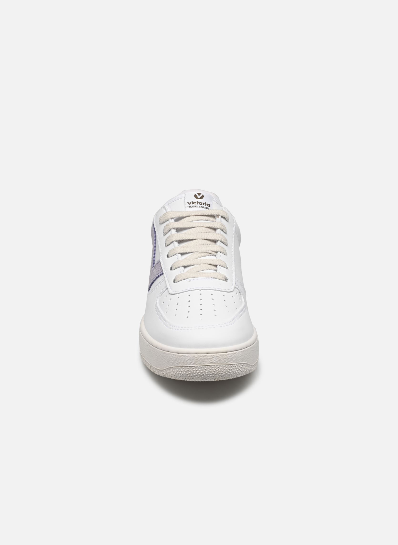 Niedrige Sneaker Madrid Efecto Piel & Serraje W damen weiß Victoria Niedrige Sneaker Madrid Efecto Piel & Serraje W damen weiß LILA