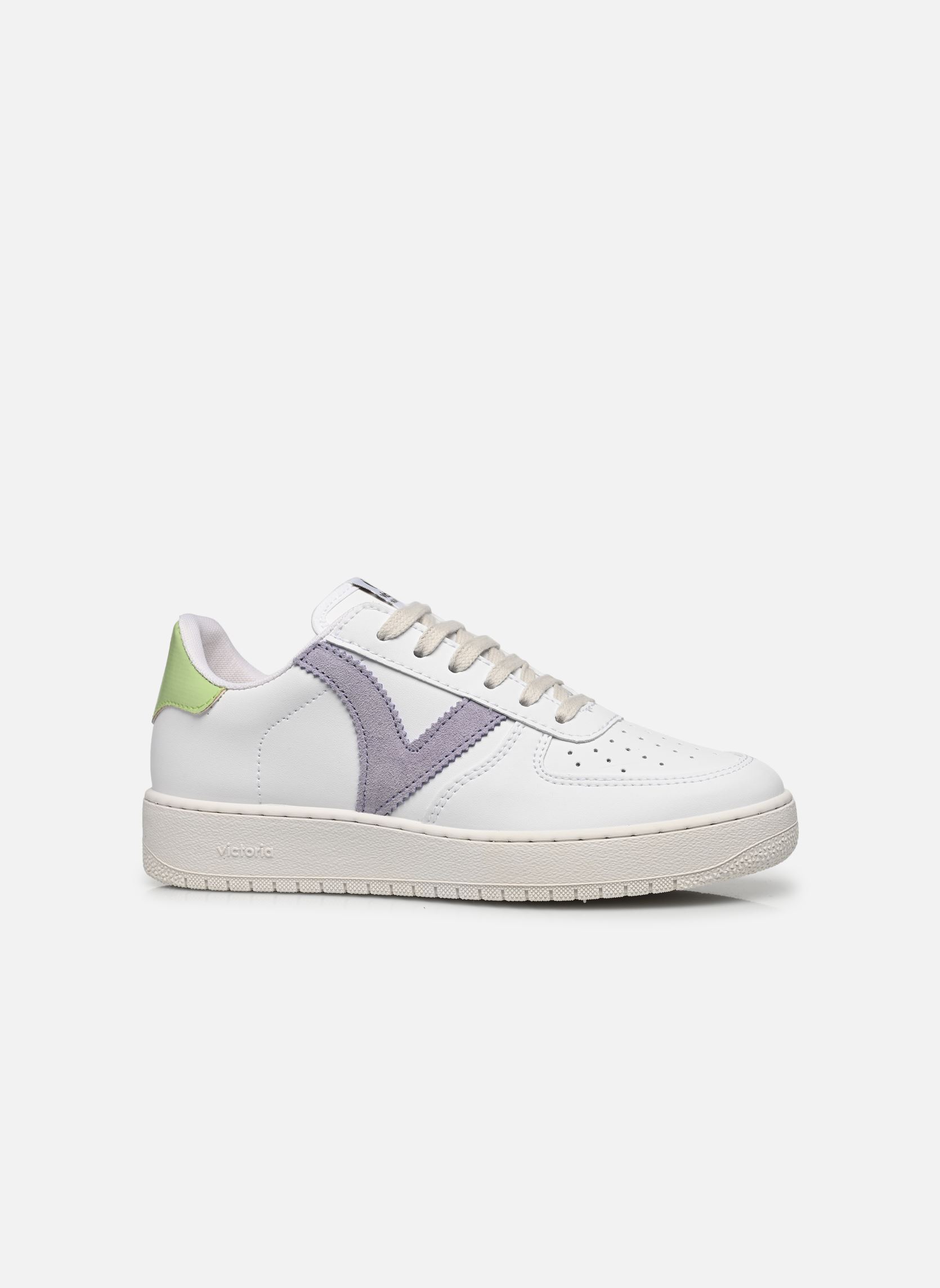 Niedrige Sneaker Madrid Efecto Piel & Serraje W damen weiß Victoria Niedrige Sneaker Madrid Efecto Piel & Serraje W damen weiß LILA