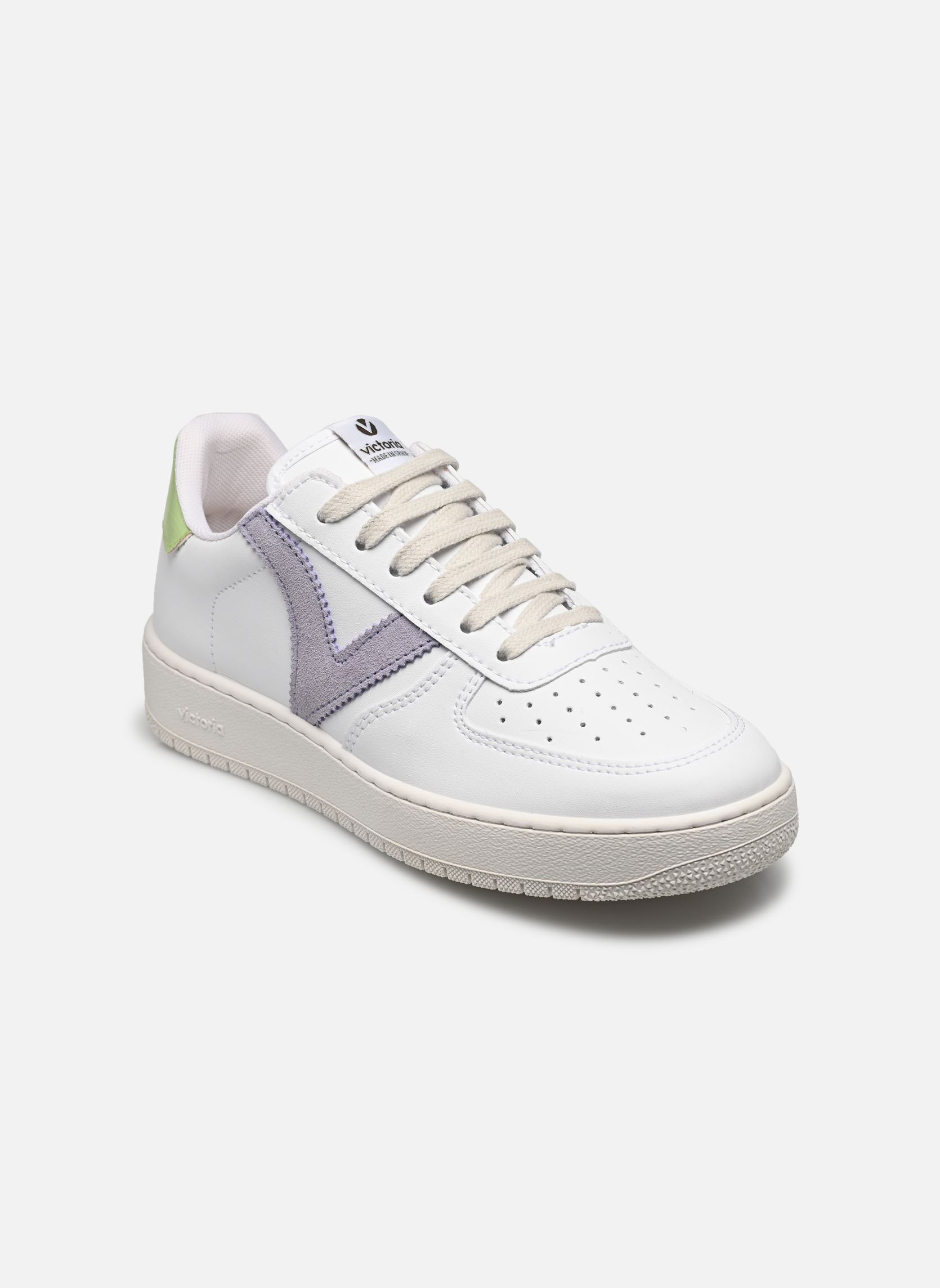 Niedrige Sneaker Madrid Efecto Piel & Serraje W damen weiß Victoria Niedrige Sneaker Madrid Efecto Piel & Serraje W damen weiß LILA