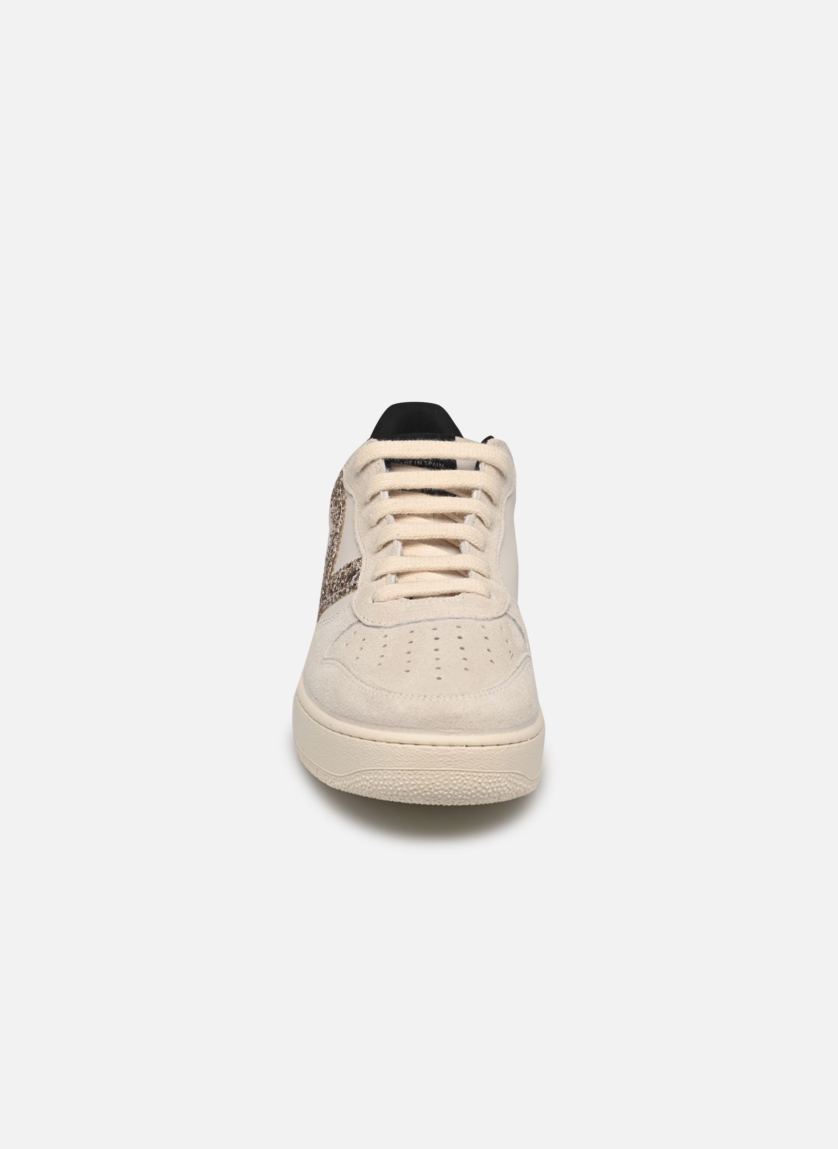 Baskets basses Madrid Serraje & Glitter W femme blanc Victoria Baskets basses Madrid Serraje & Glitter W femme blanc HIELO