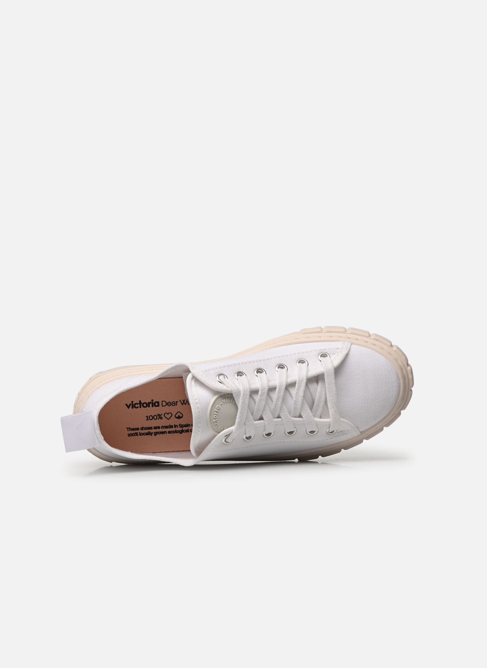 Baskets toile Abril Lona W femme blanc Victoria Baskets toile Abril Lona W femme blanc Blanco