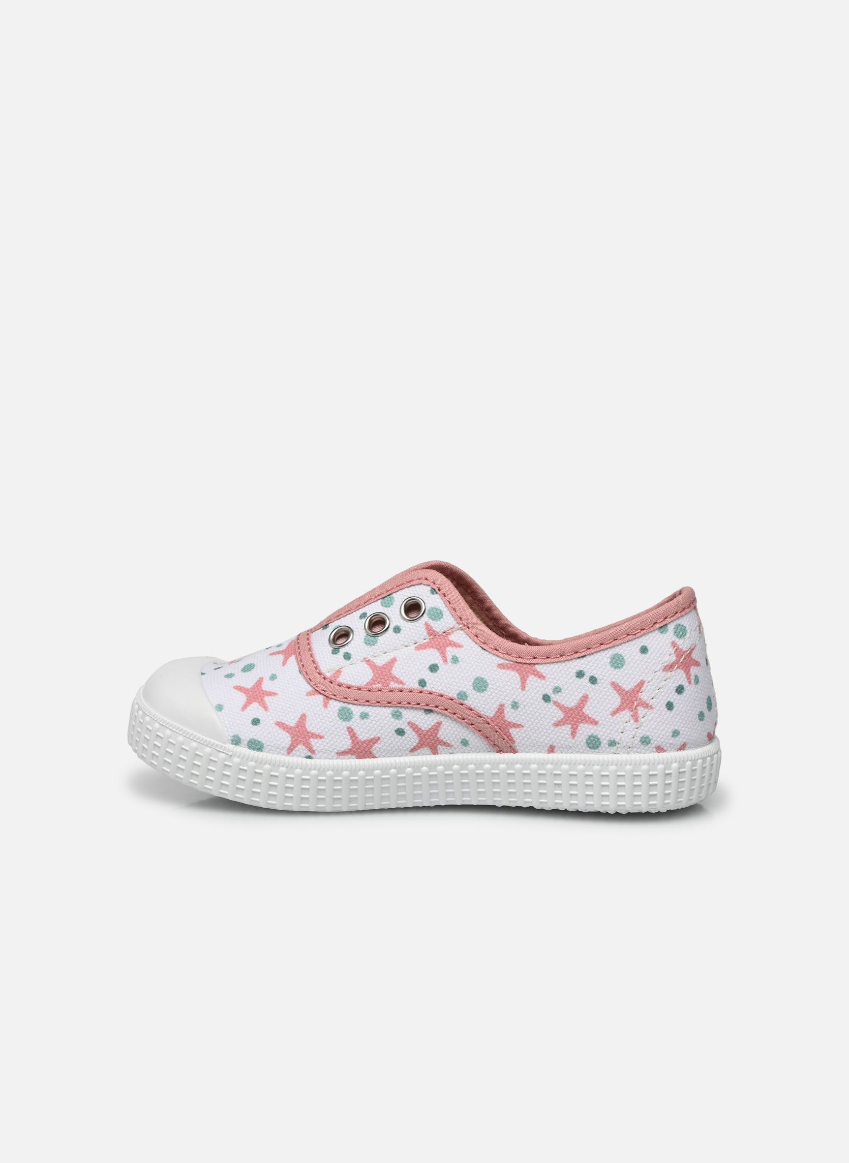 Niedrige Sneaker 1915 Inglesa Elastico Lona Prints K mädchen rosa Victoria Niedrige Sneaker 1915 Inglesa Elastico Lona Prints K mädchen rosa NUDE