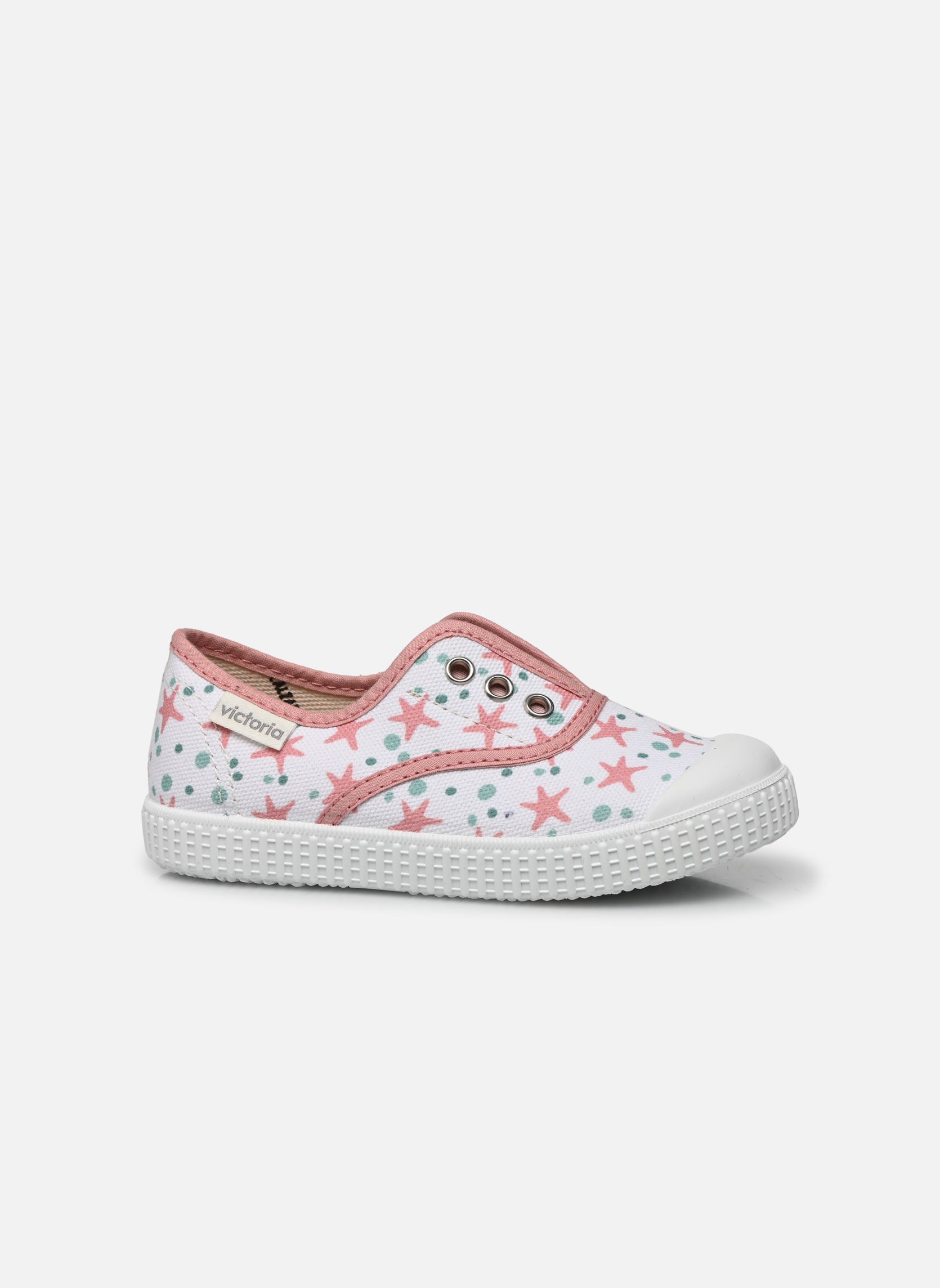 Niedrige Sneaker 1915 Inglesa Elastico Lona Prints K mädchen rosa Victoria Niedrige Sneaker 1915 Inglesa Elastico Lona Prints K mädchen rosa NUDE