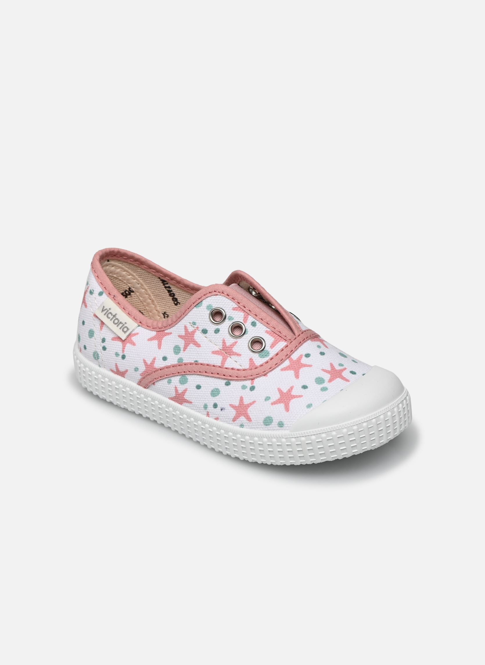 Niedrige Sneaker 1915 Inglesa Elastico Lona Prints K mädchen rosa Victoria Niedrige Sneaker 1915 Inglesa Elastico Lona Prints K mädchen rosa NUDE