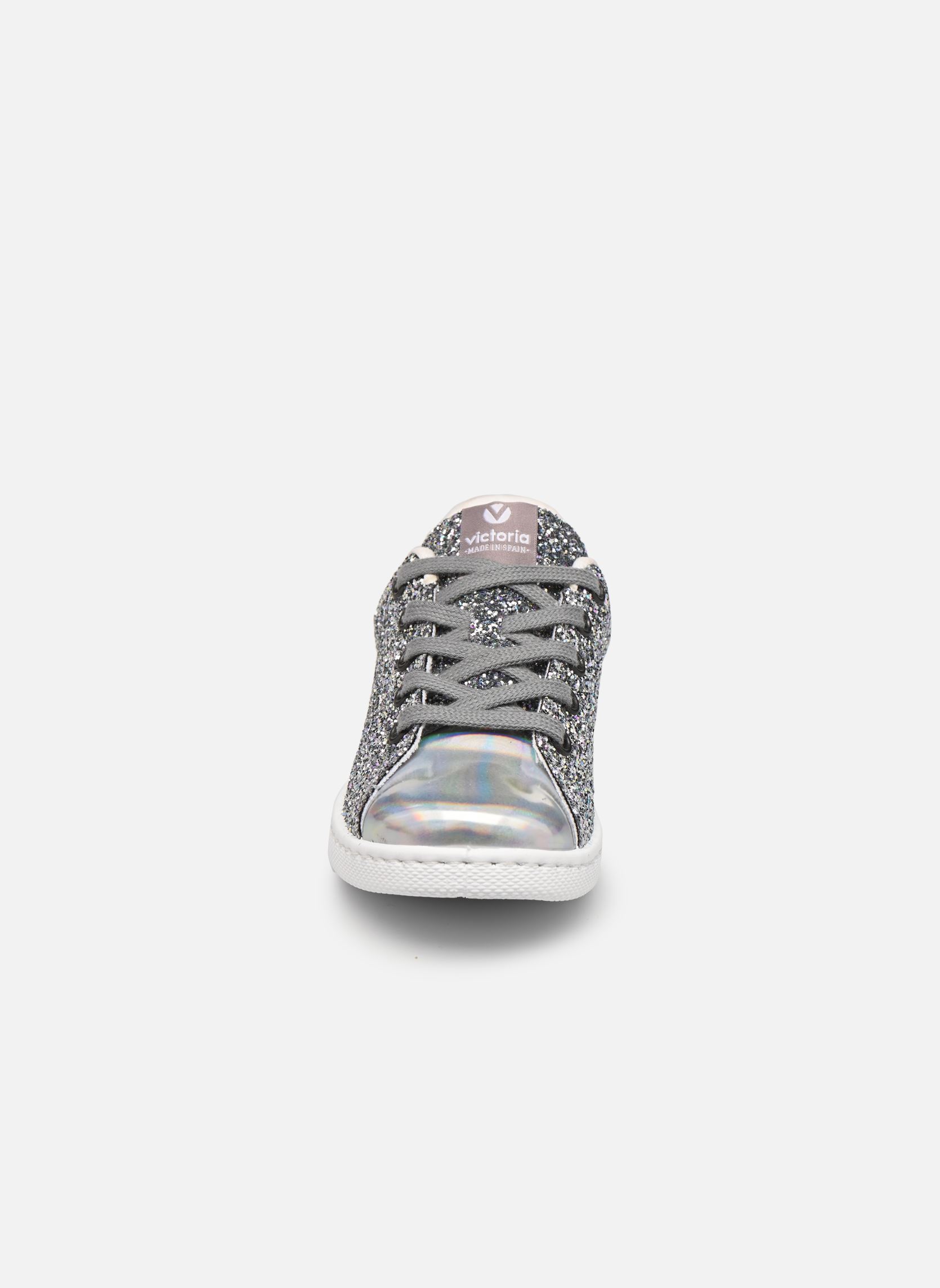 Baskets basses Tenis Glitter K fille argent Victoria Baskets basses Tenis Glitter K fille argent Plata