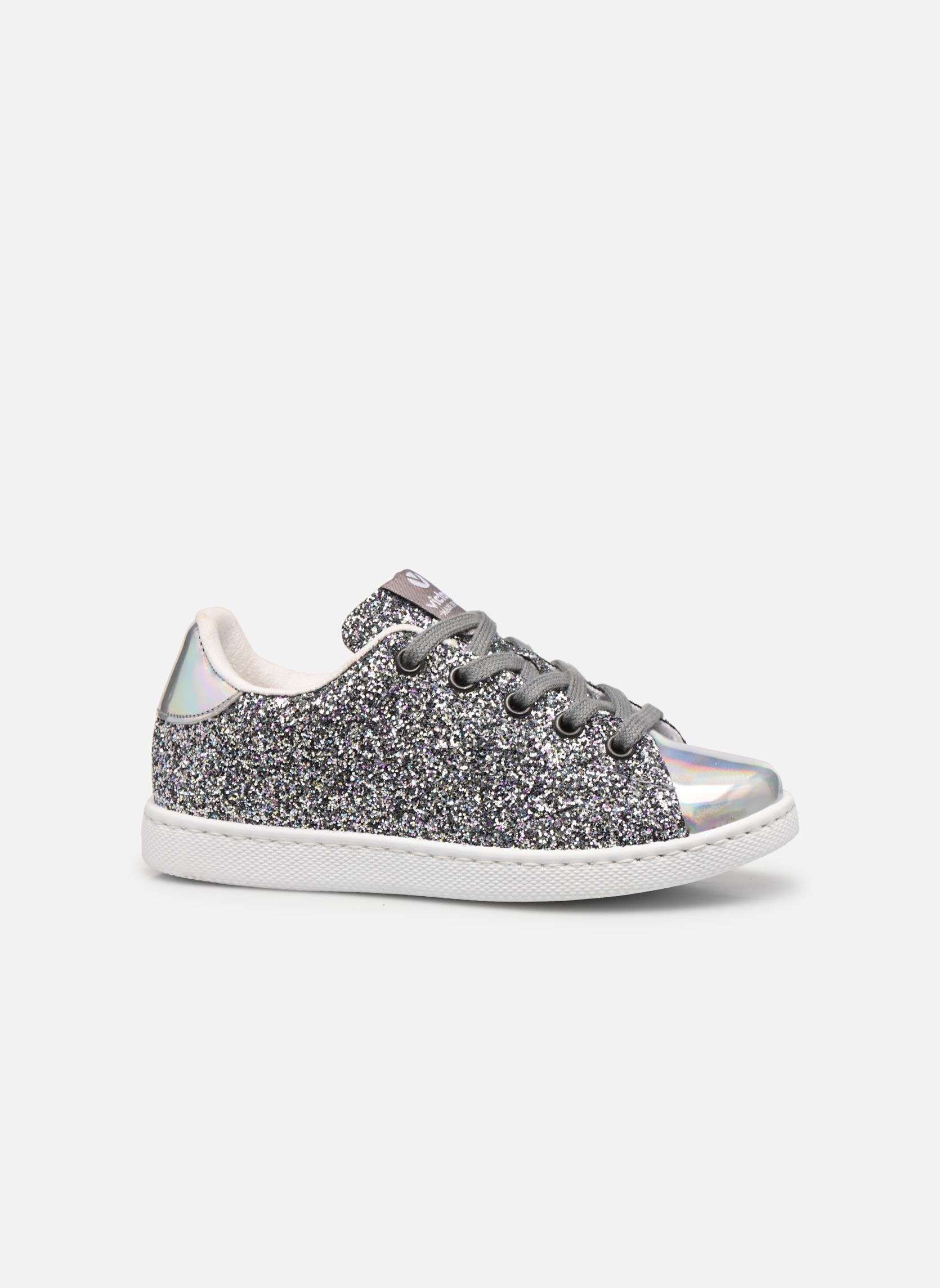 Baskets basses Tenis Glitter K fille argent Victoria Baskets basses Tenis Glitter K fille argent Plata