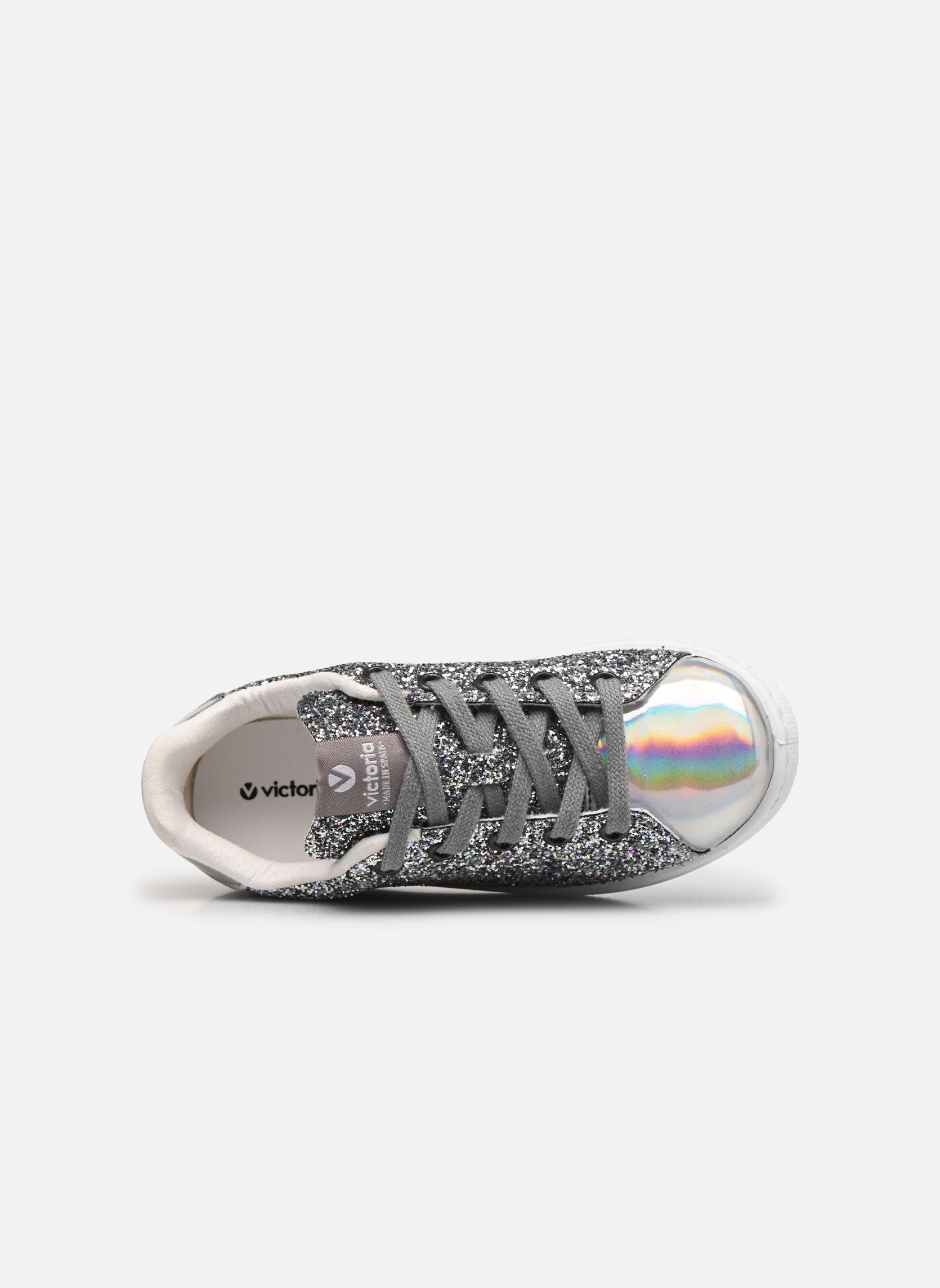 Baskets basses Tenis Glitter K fille argent Victoria Baskets basses Tenis Glitter K fille argent Plata