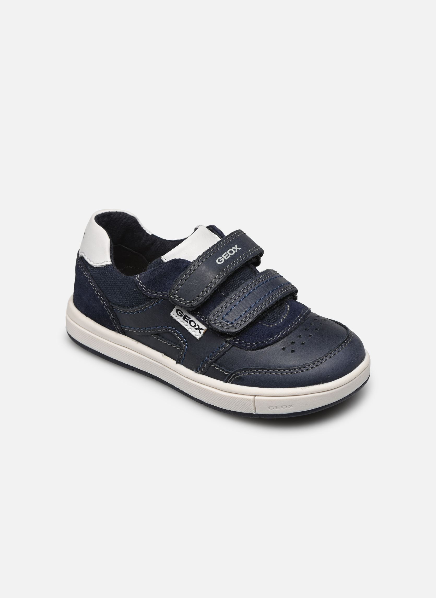Baskets basses B Trottola Boy B2543A garçon bleu Geox Baskets basses B Trottola Boy B2543A garçon bleu Navy/white