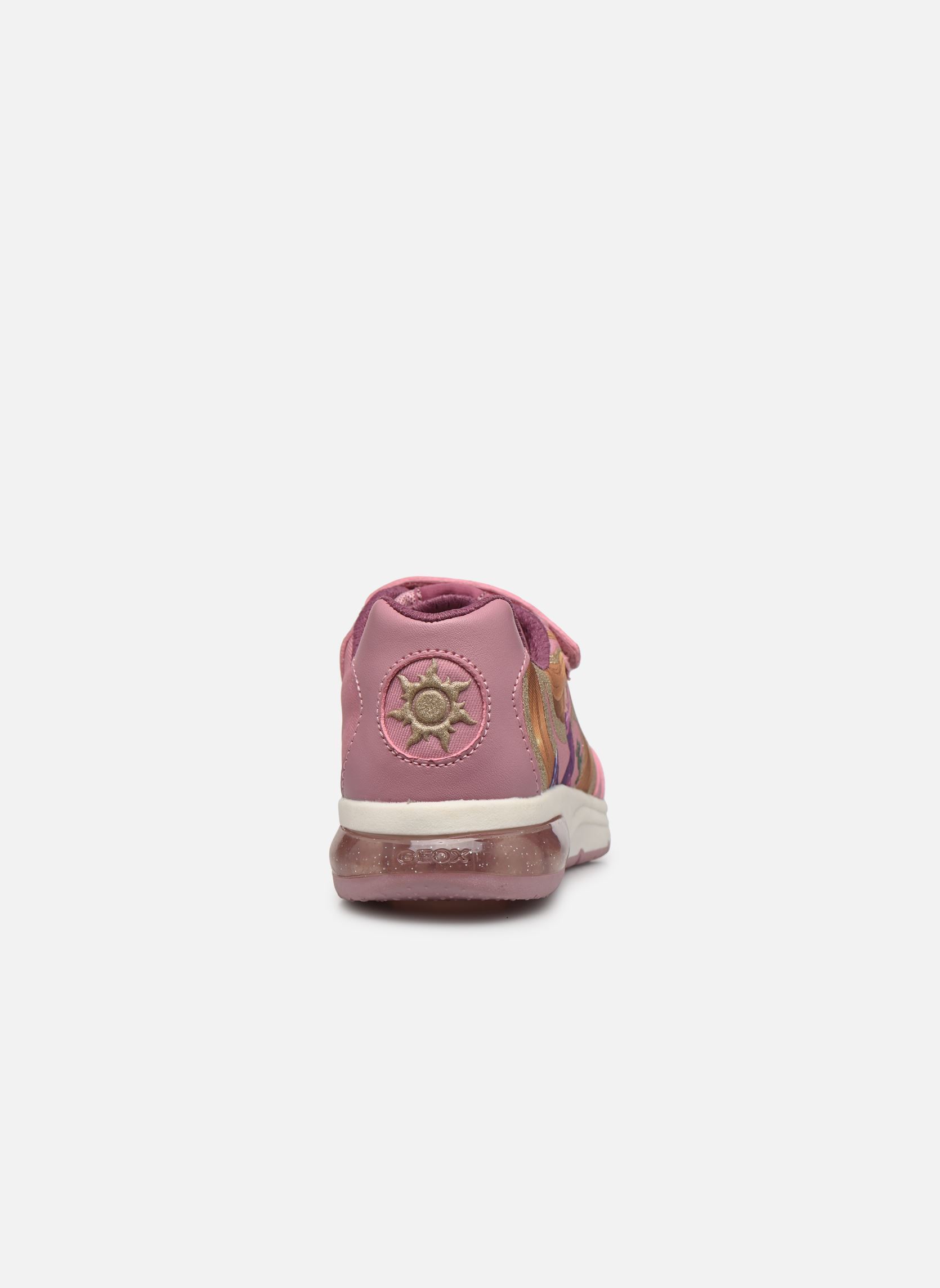 Baskets basses J Spaceclub Girl J258VA Disney fille rose Geox Baskets basses J Spaceclub Girl J258VA Disney fille rose Pink
