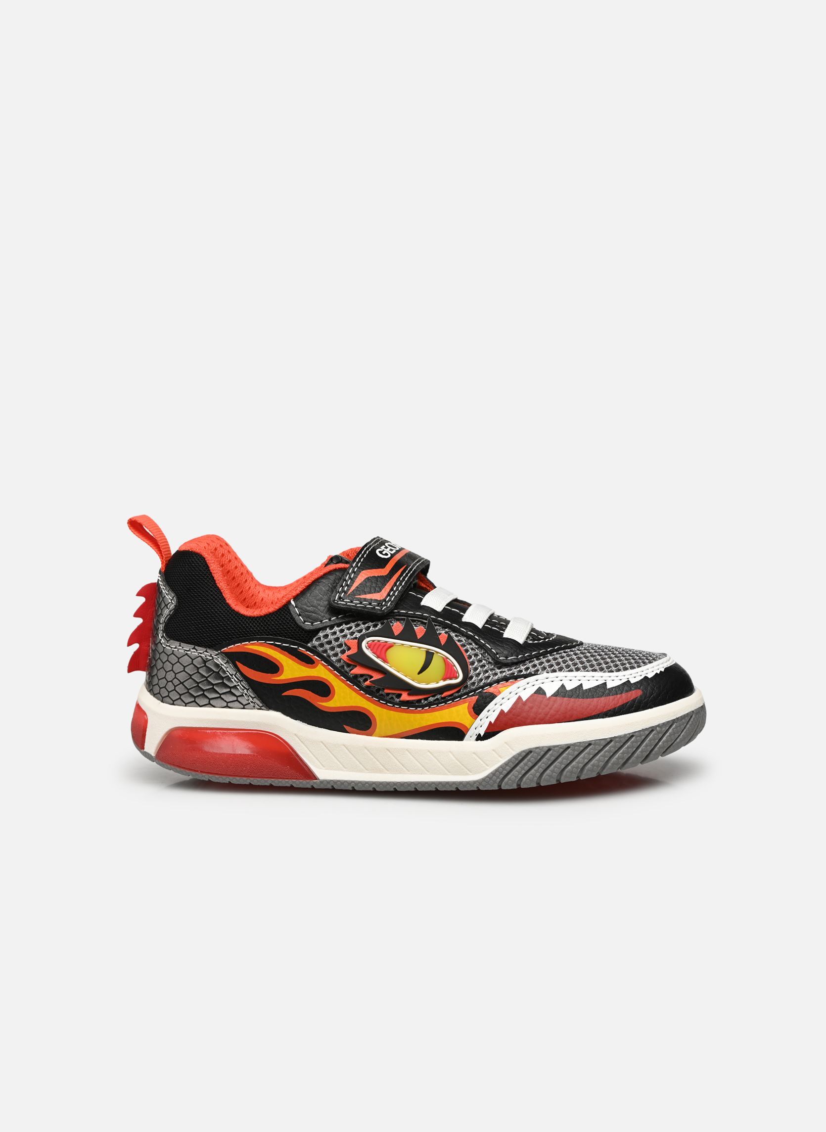 Niedrige Sneaker J Inek Boy J259CA jungen schwarz Geox Niedrige Sneaker J Inek Boy J259CA jungen schwarz Black/orange