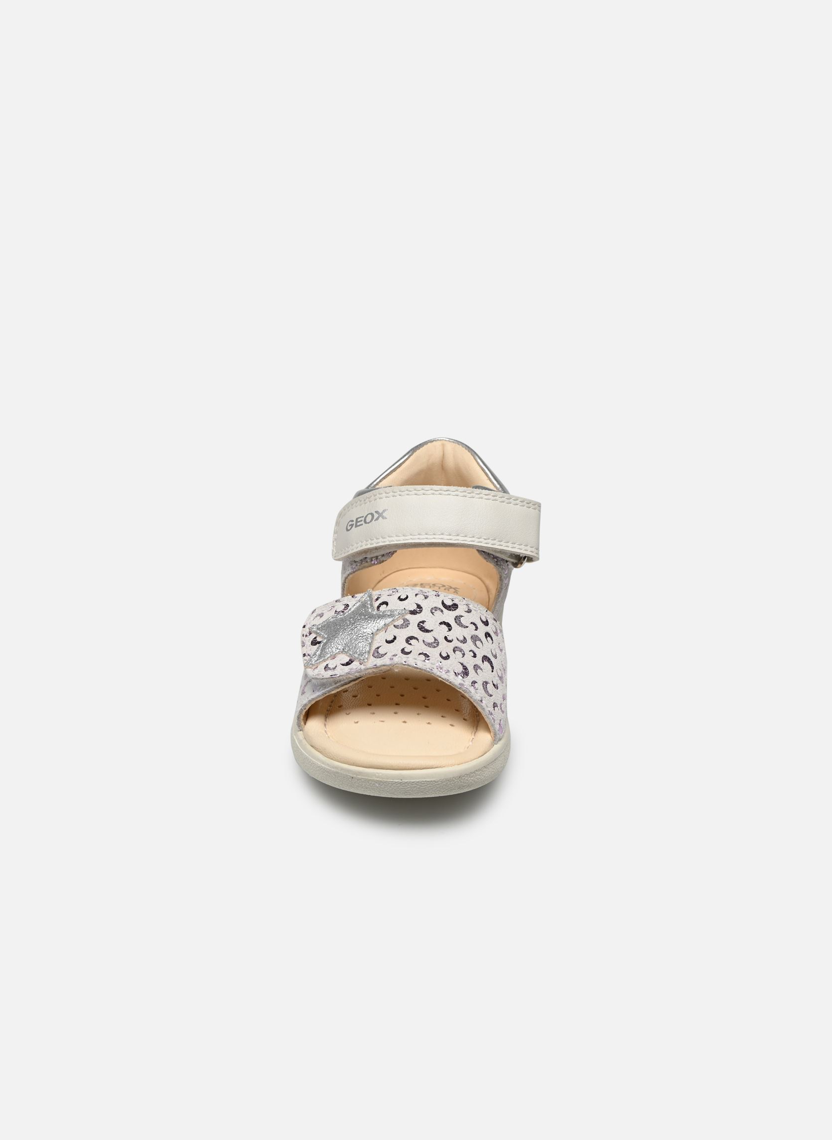 Sandalen B Sandal Alul Girl B251YA mädchen silber Geox Sandalen B Sandal Alul Girl B251YA mädchen silber White/silver